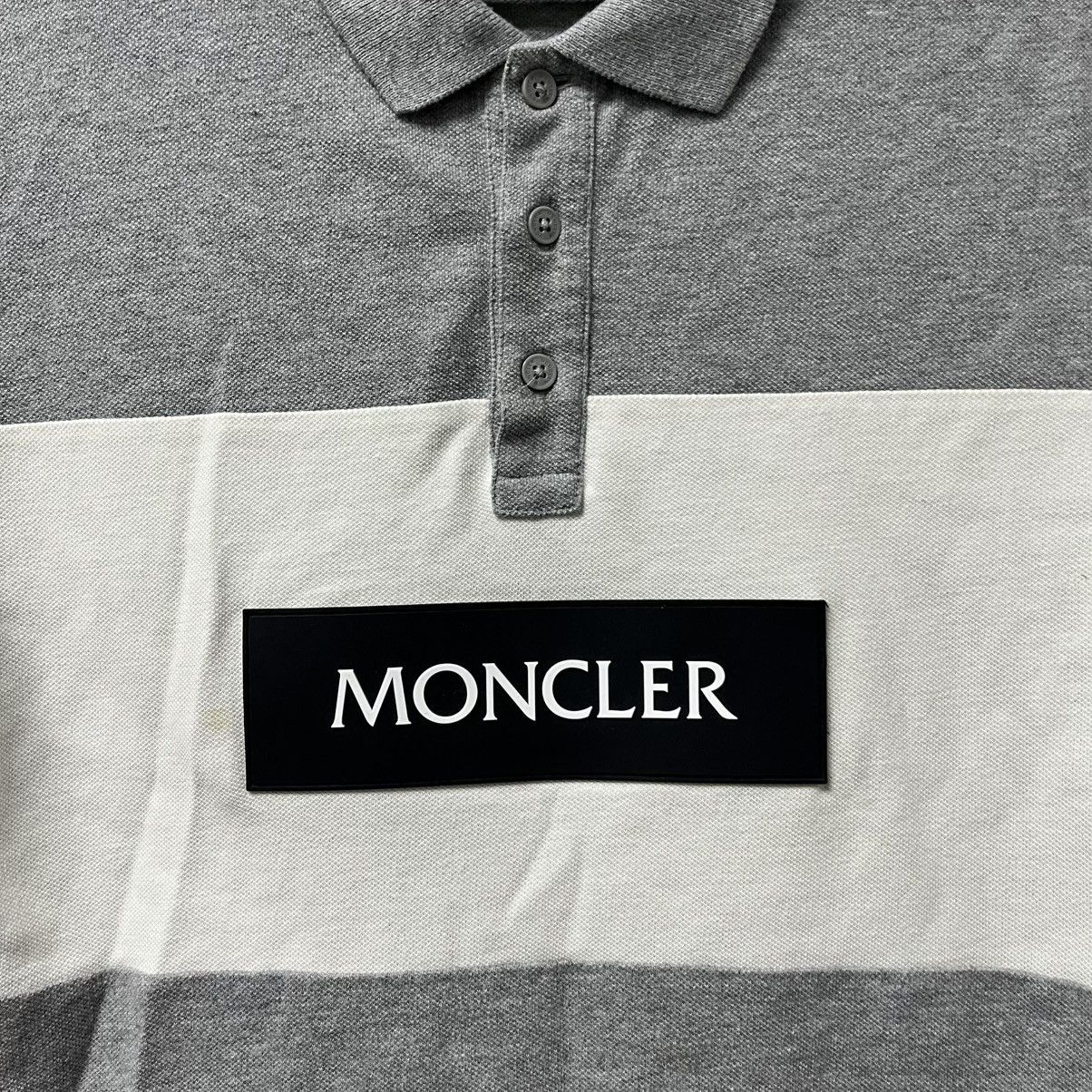Moncler Moncler Polo T-shirt Big Logo Size US XS / EU 42 / 0 - 5 Thumbnail