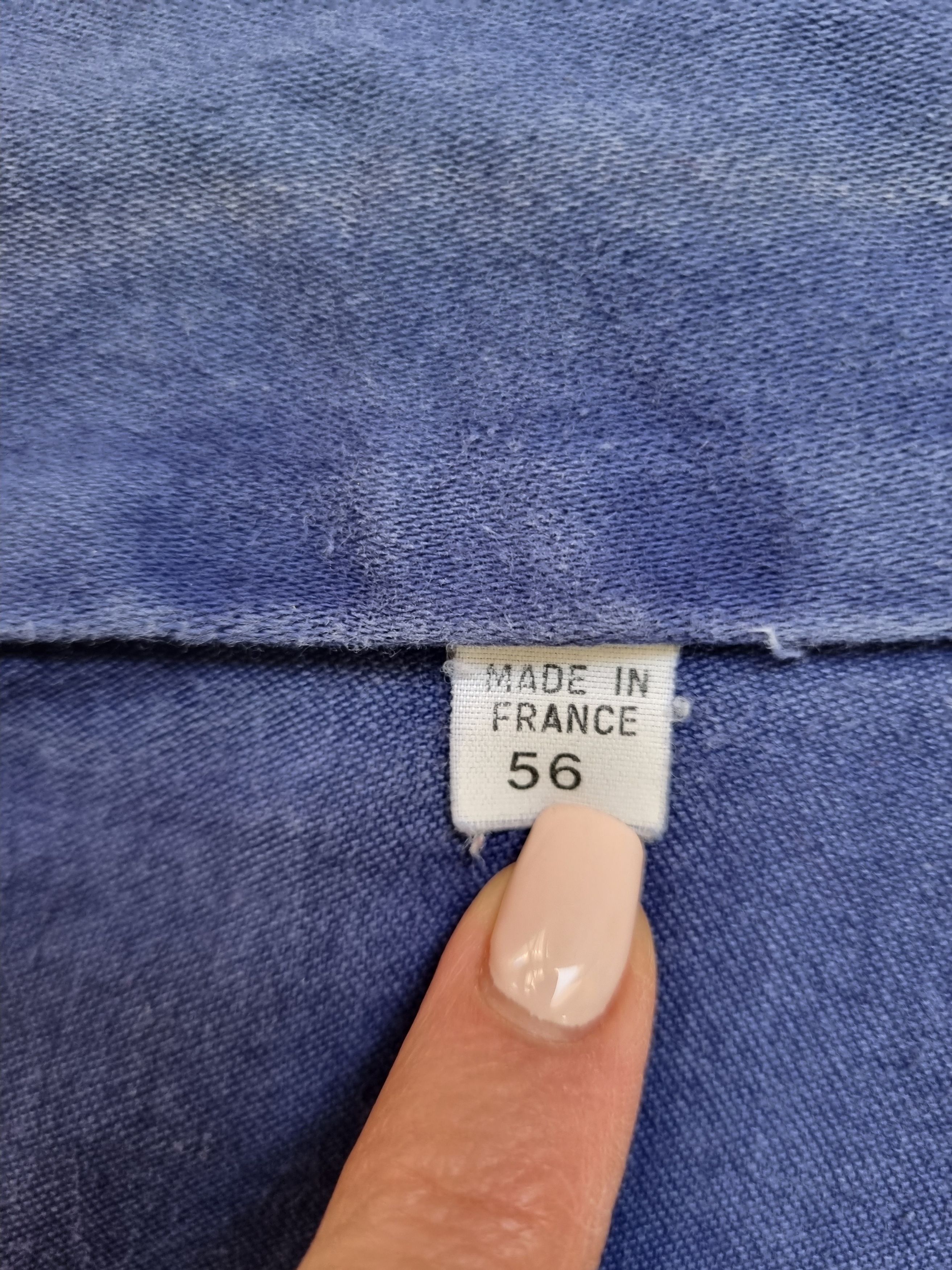 Le Laboureur Vintage French Chore Worker Relaxed Fit Faded Light Jacket Size US XL / EU 56 / 4 - 14 Thumbnail