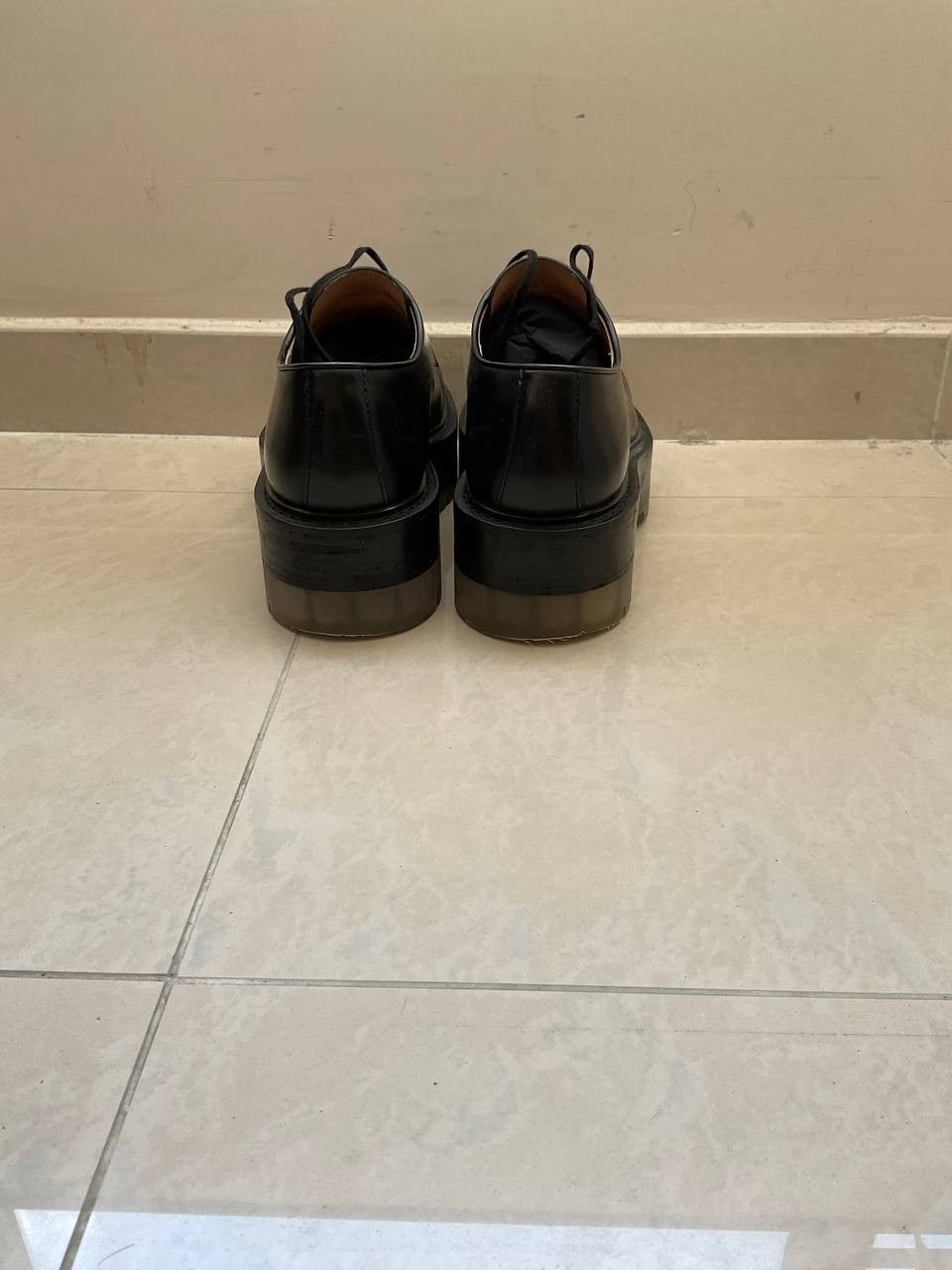Bottega Veneta Stilt Low Derby Platform Shoes Size US 7.5 / EU 40-41 - 4 Thumbnail