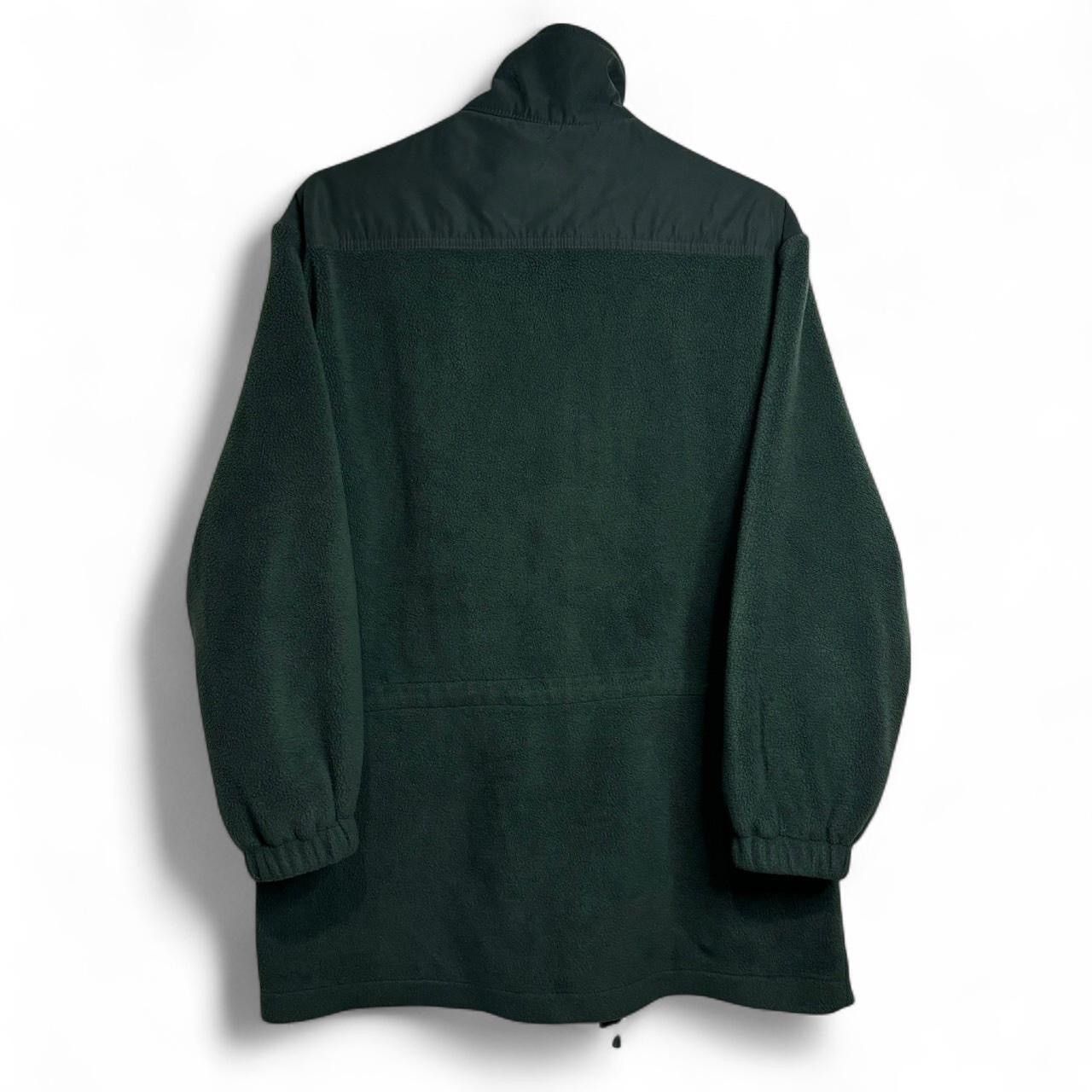 Vintage Vintage 90s Forest Green Fleece Zip-Up Jacket Size US L / EU 52-54 / 3 - 6 Thumbnail