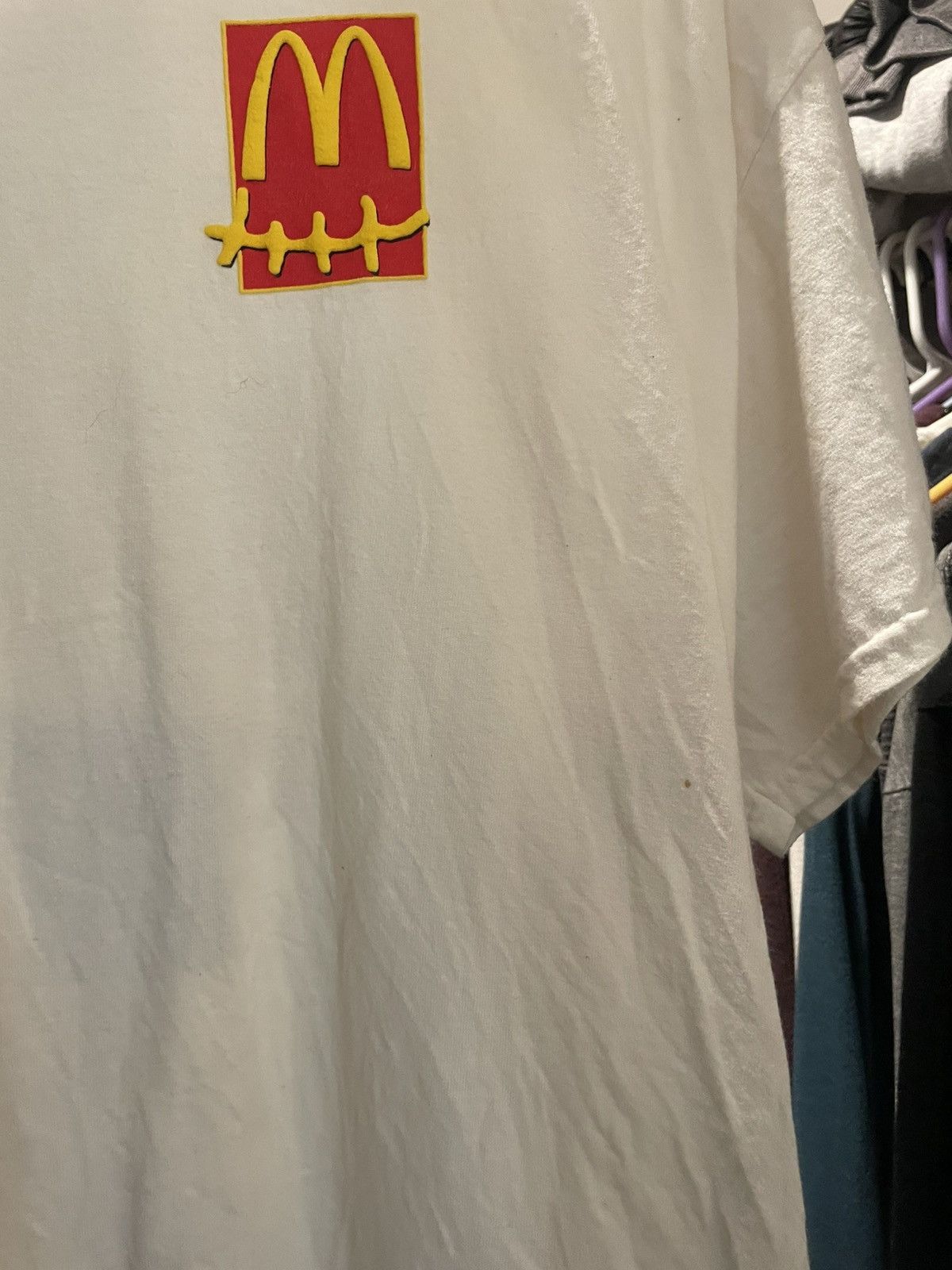 Travis Scott Travis Scott x McDonald's Action Figure Series T-shirt Size US L / EU 52-54 / 3 - 3 Thumbnail