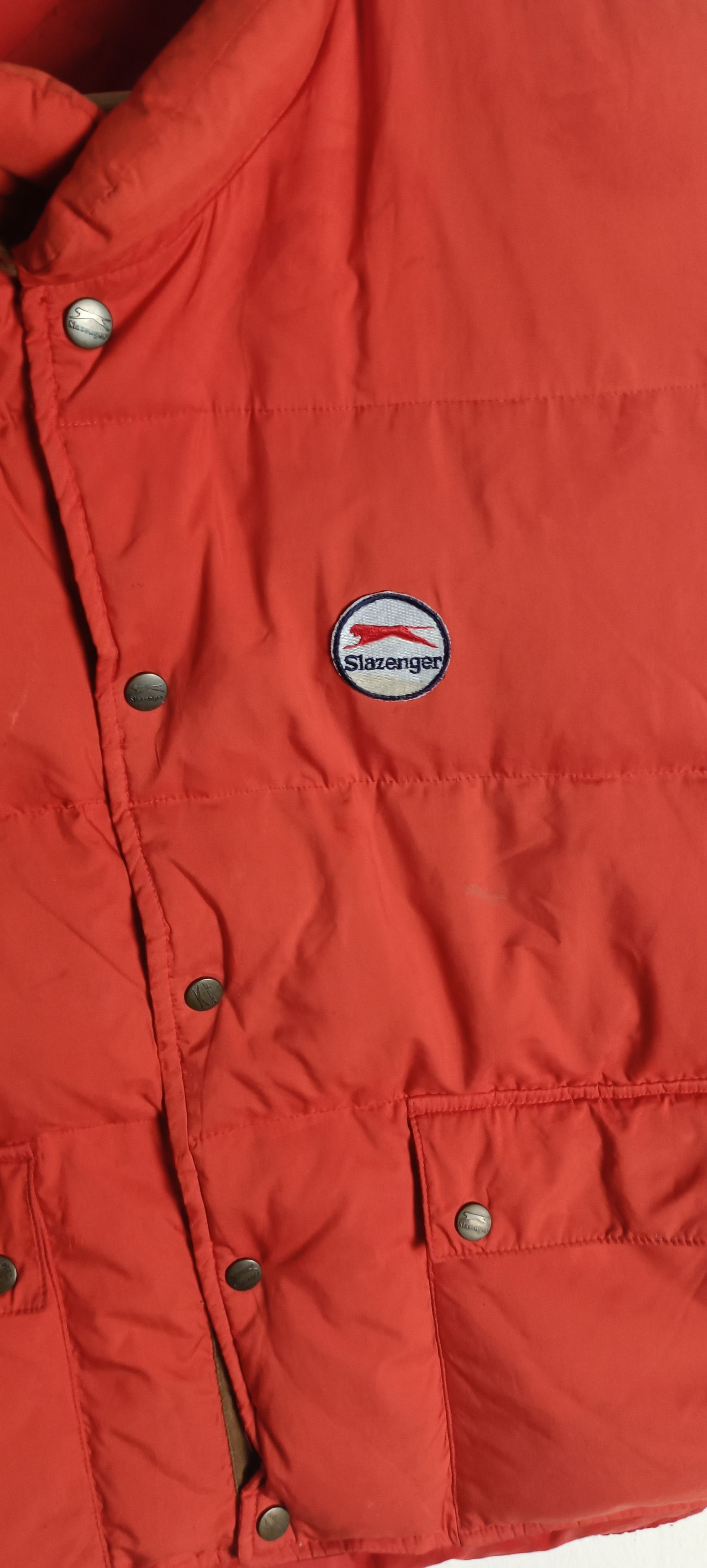 Japanese Brand Slazenger Puffer Vest Winter Seasons Size US XL / EU 56 / 4 - 11 Thumbnail