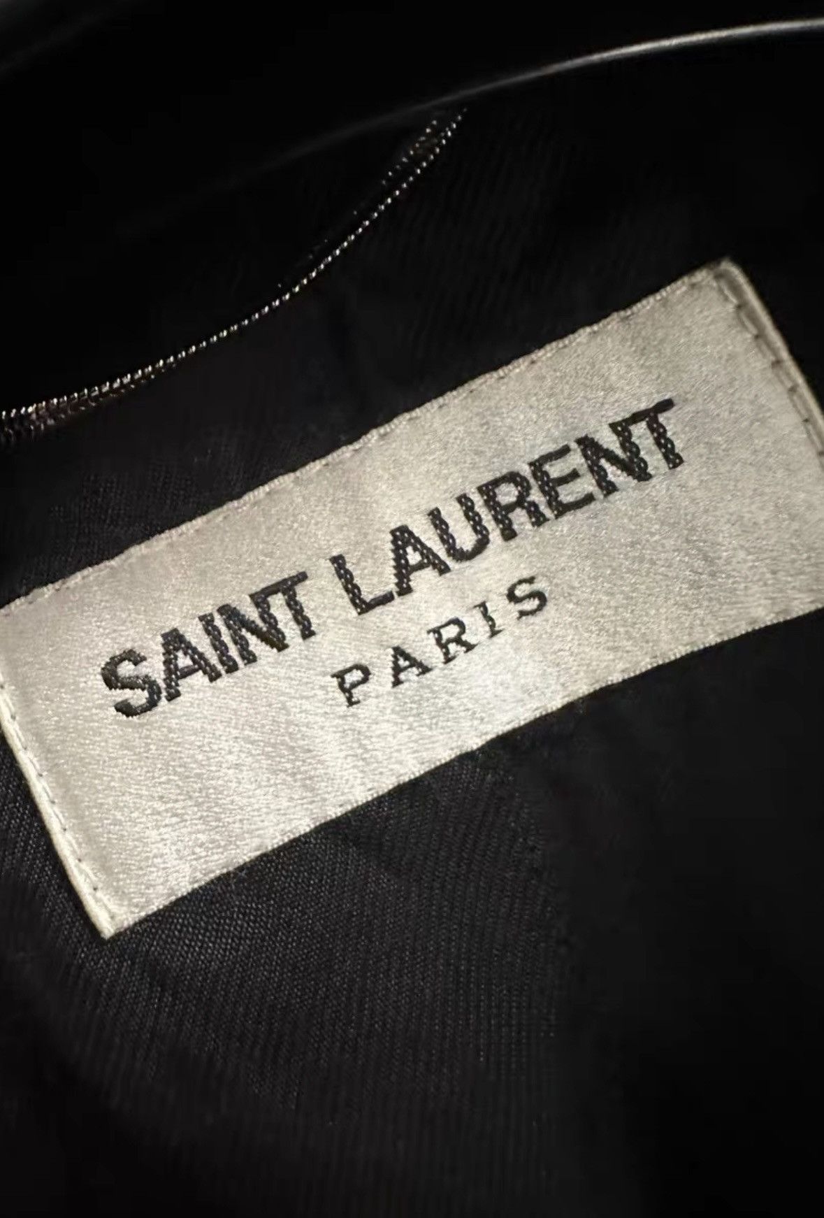 Saint Laurent Paris Saint Laurent SLP 2014FW Black Wool & Lambskin Jacket Size US M / EU 48-50 / 2 - 3 Thumbnail