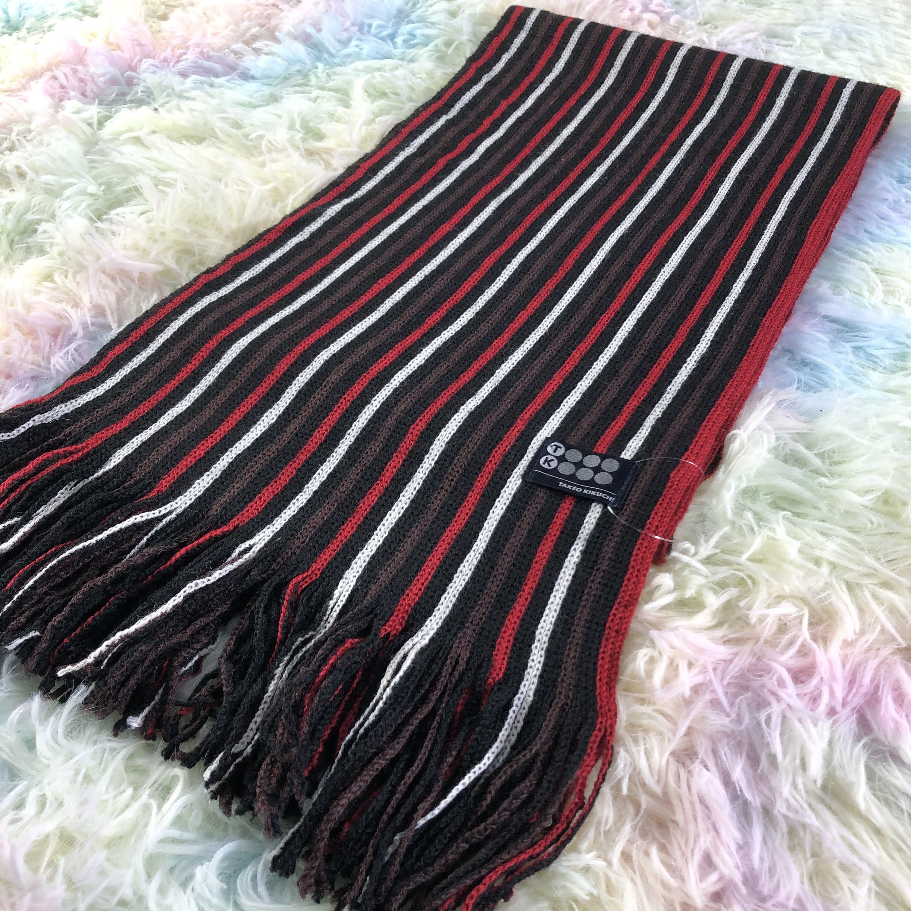Takeo Kikuchi Takeo Kikuchi Scarf / Muffler / Neckwear - KM349 Size ONE SIZE - 3 Thumbnail