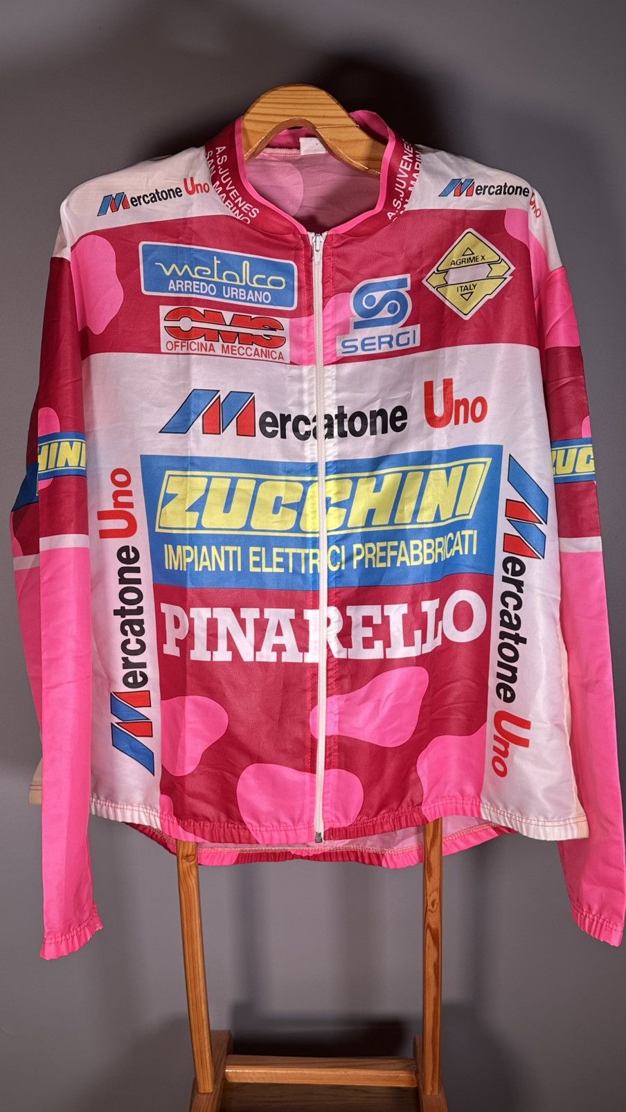 Vintage mercatone uno zucchini pinarello vintage jacket🔥 Size US XL / EU 56 / 4 - 1 Thumbnail