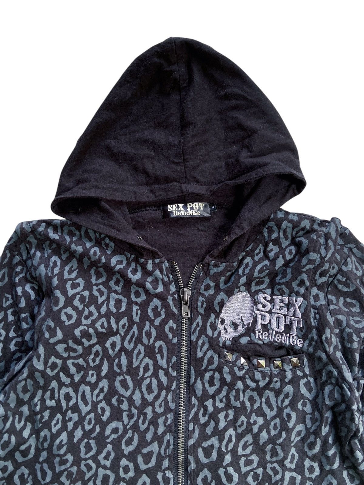 Sex Pot ReVeNGe SEX POT REVENGE PUNK ZIP HOODIE & CAN BE VEST JACKET Size US M / EU 48-50 / 2 - 5 Thumbnail