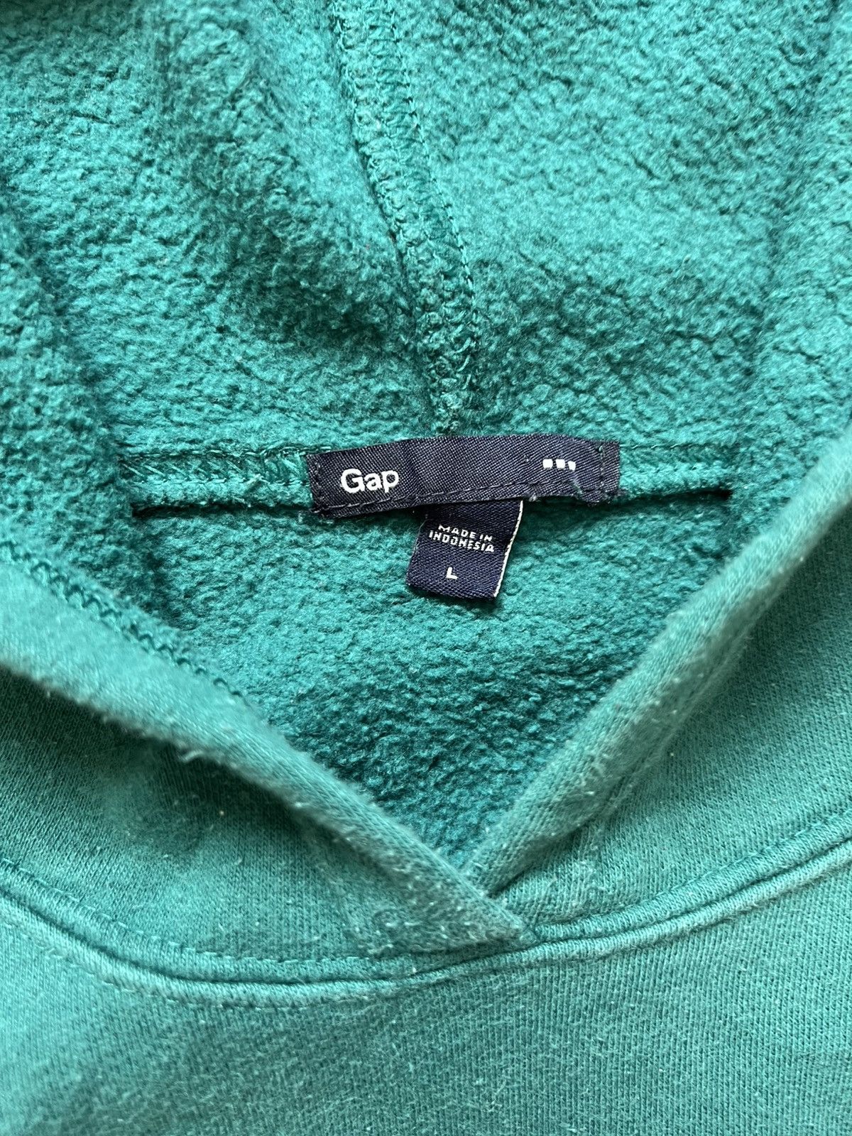 Gap Vintage GAP Green Hoodie Size US L / EU 52-54 / 3 - 4 Thumbnail