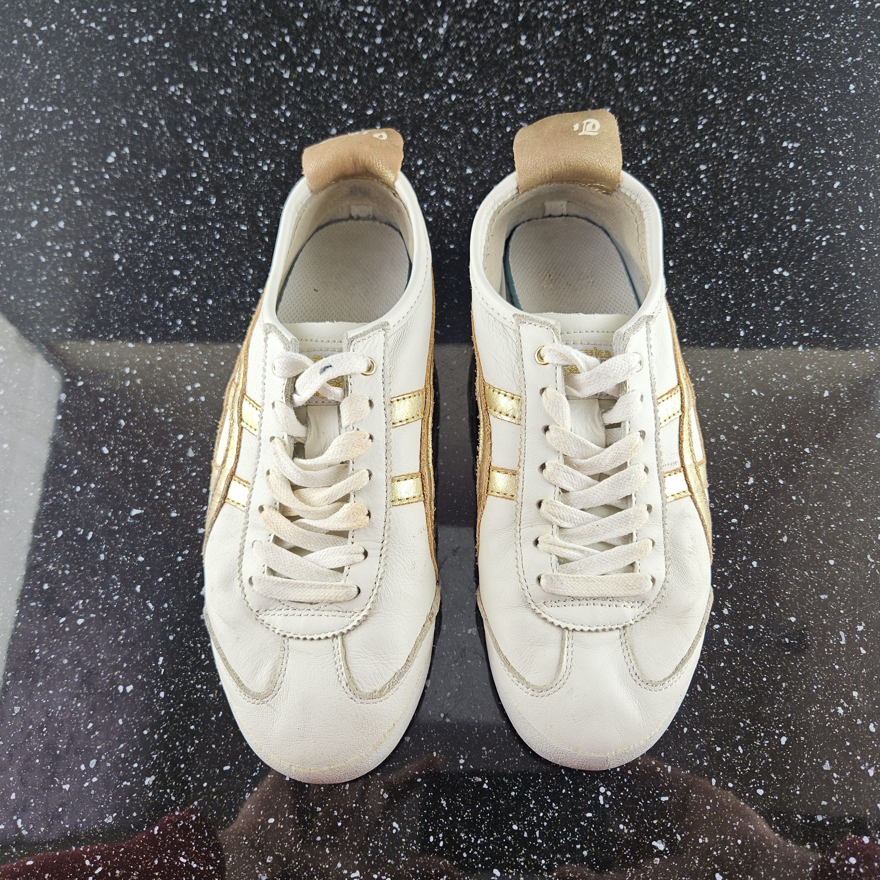 Asics Asics Tiger White gold trainers Size US 7.5 / EU 40-41 - 9 Thumbnail