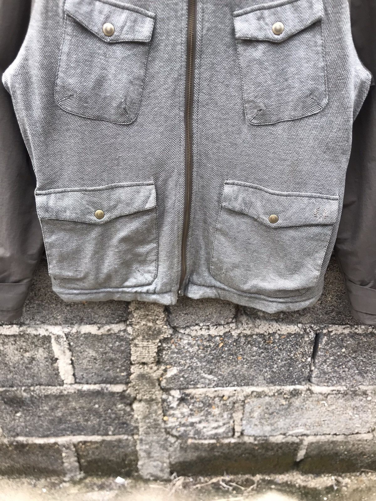 Fred Perry 🌟Fred Perry Hooded Multi Pocket Zipper Jacket Size US XL / EU 56 / 4 - 4 Thumbnail