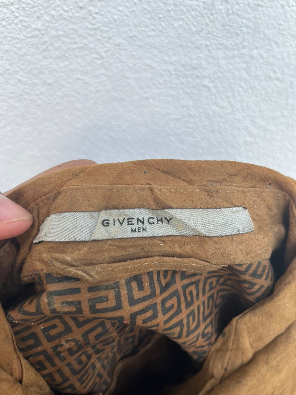 Givenchy Vintage Givency Leather Long Sleeve Shirt Size US M / EU 48-50 / 2 - 11 Thumbnail