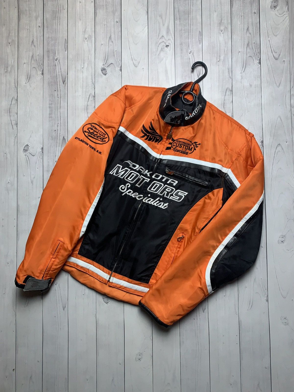 Vintage Vintage Dakota Moto racing jacket size M distressed Size US M / EU 48-50 / 2 - 1 Thumbnail
