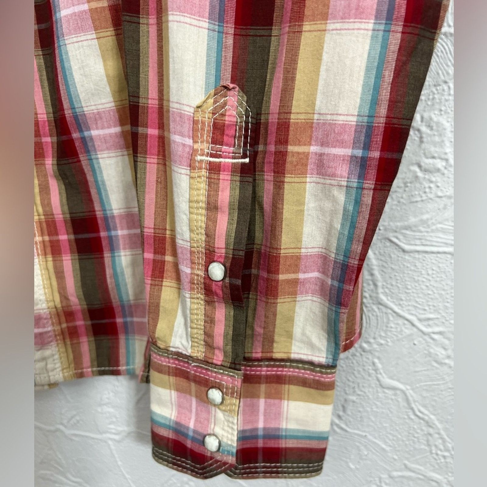 True Religion True Religion Shirt Mens Pearl Snap Button Horseshoe Pockets Size US XXL / EU 58 / 5 - 4 Thumbnail