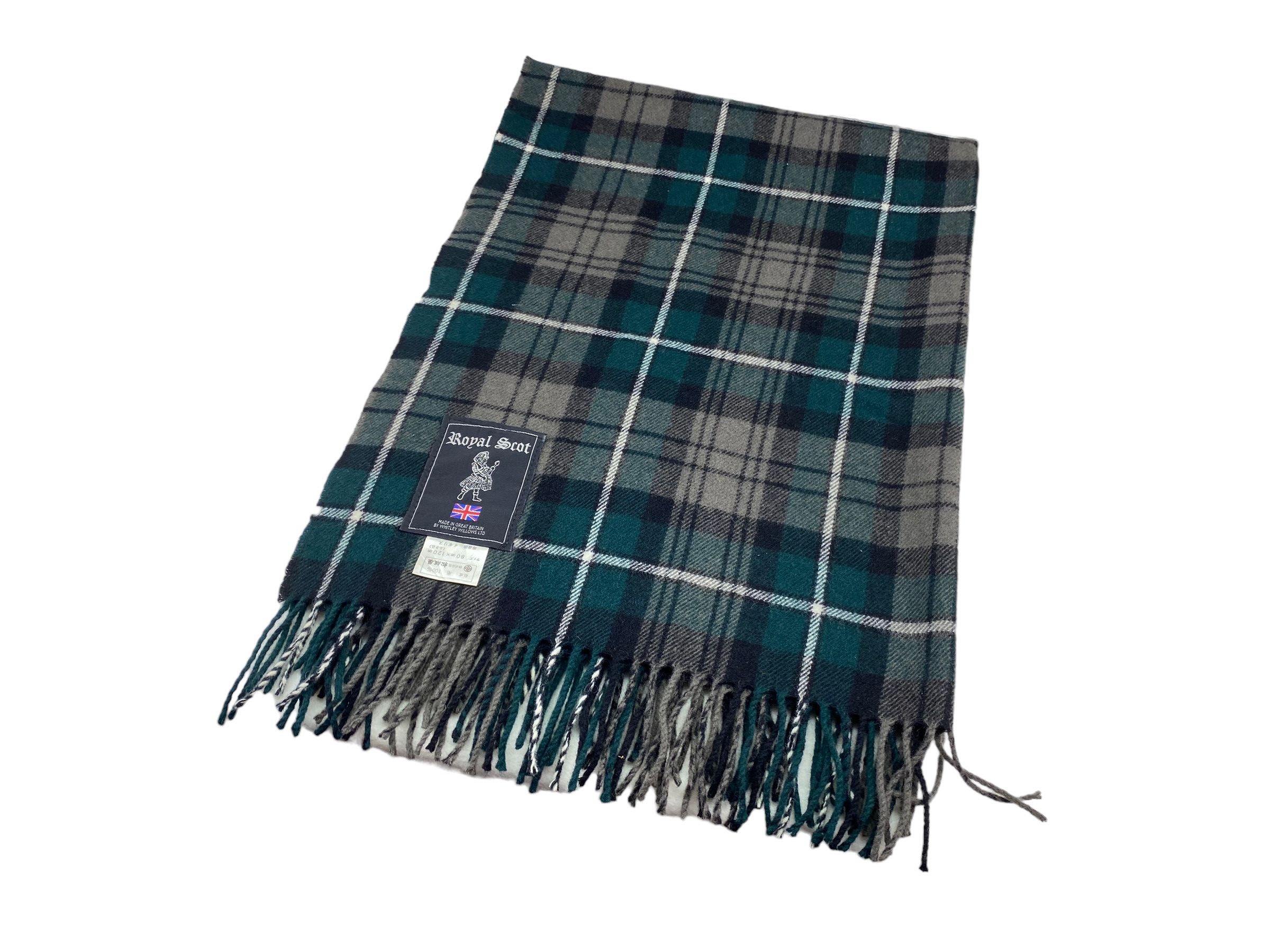 Vintage Vintage Royal Scot Checkered Wool Scarf - Made in Scotland Size ONE SIZE - 4 Thumbnail