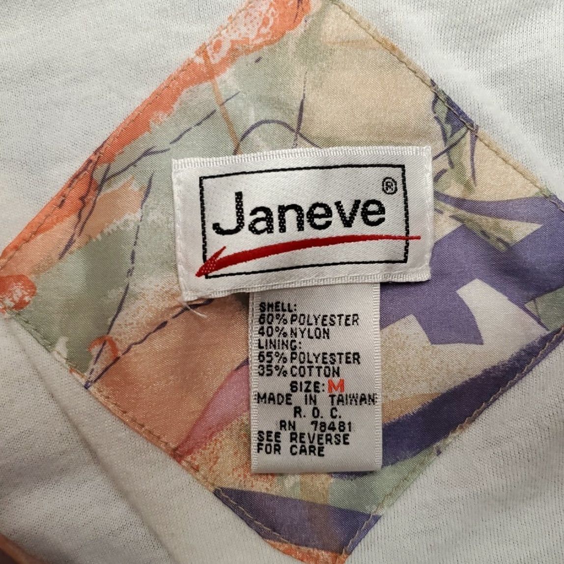 Etro VINTAGE Janeve Jacket Womens M Windbreaker 90s Retro Abstract Outerwear Y2K Purple Zip Pocket Lightweight Polyester Blend Size M / US 6-8 / IT 42-44 - 5 Thumbnail