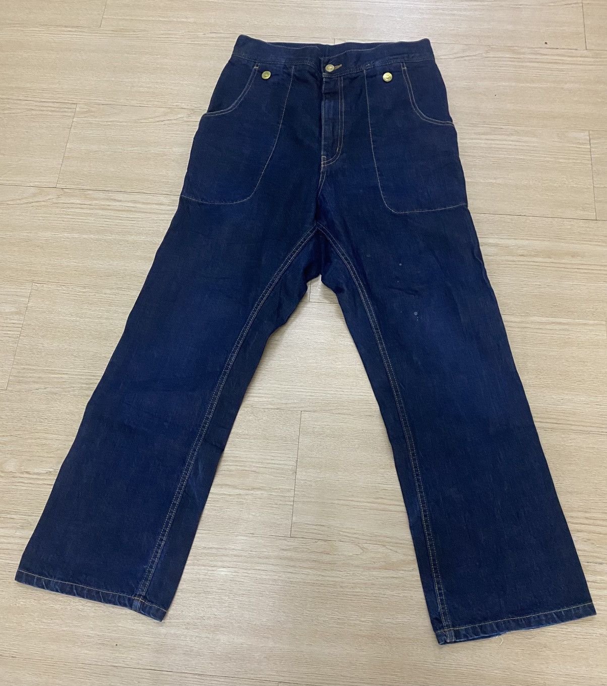 mercibeaucoup Merci beaucoup Rare Design Denim Jeans 👖 Size US 30 / EU 46 - 1 Thumbnail