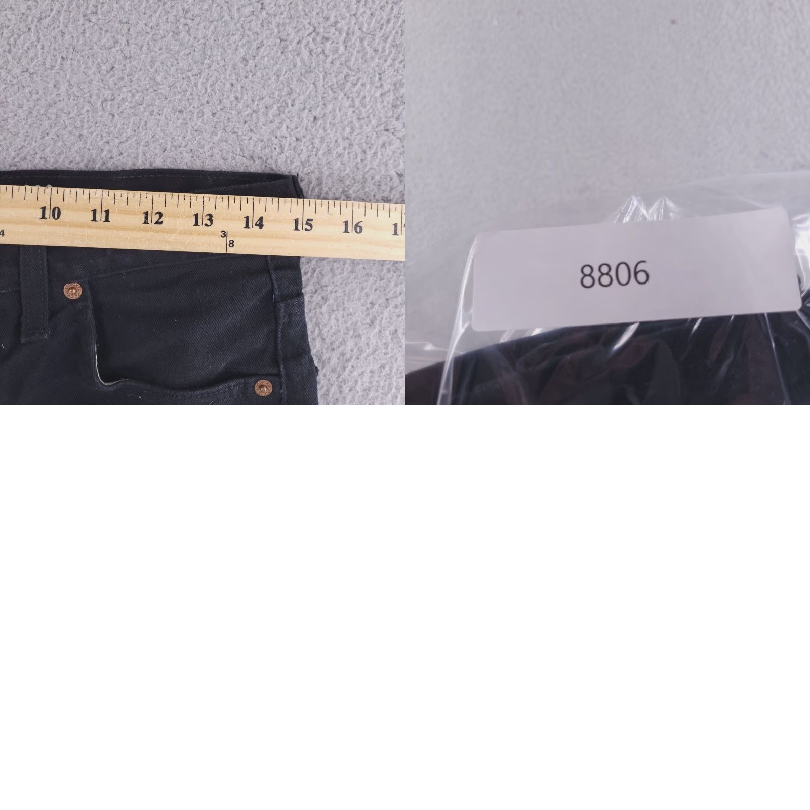 Dickies Dickies Jeans Mens 29x29 Skinny Denim Black - Jeans, Dickies, Men, 29, 29in, Black, Skinny, Denim, Regular, 29x29, Mens Size US 29 - 9 Thumbnail