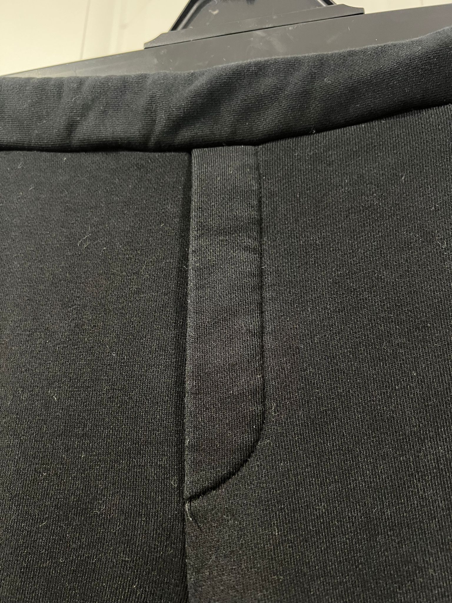 Bottega Veneta Black sweatpants with leather intrecciato pocket Size US 34 / EU 50 - 5 Thumbnail