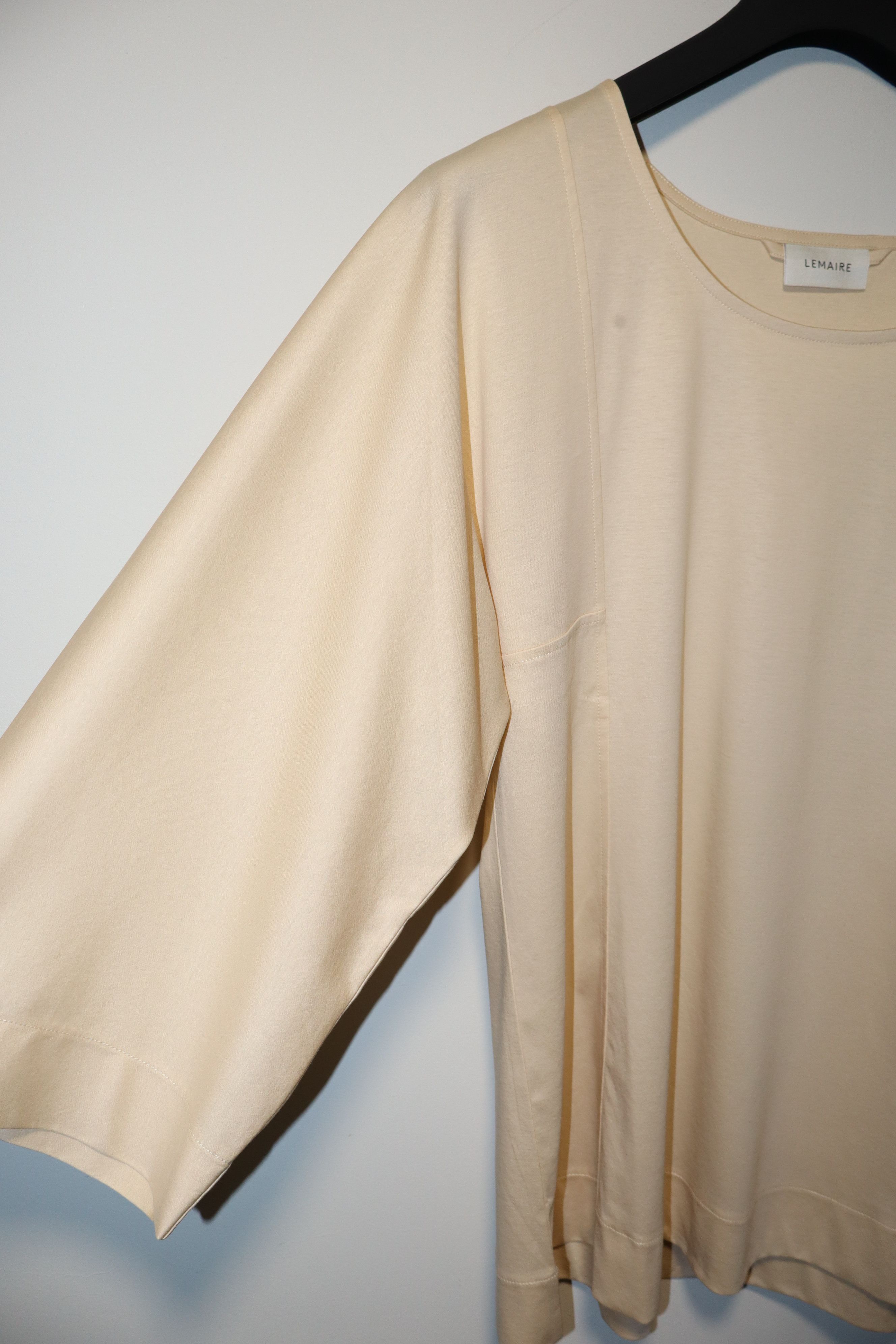 Lemaire Wooven cotton t-shirt Size XS / US 0-2 / IT 36-38 - 5 Thumbnail