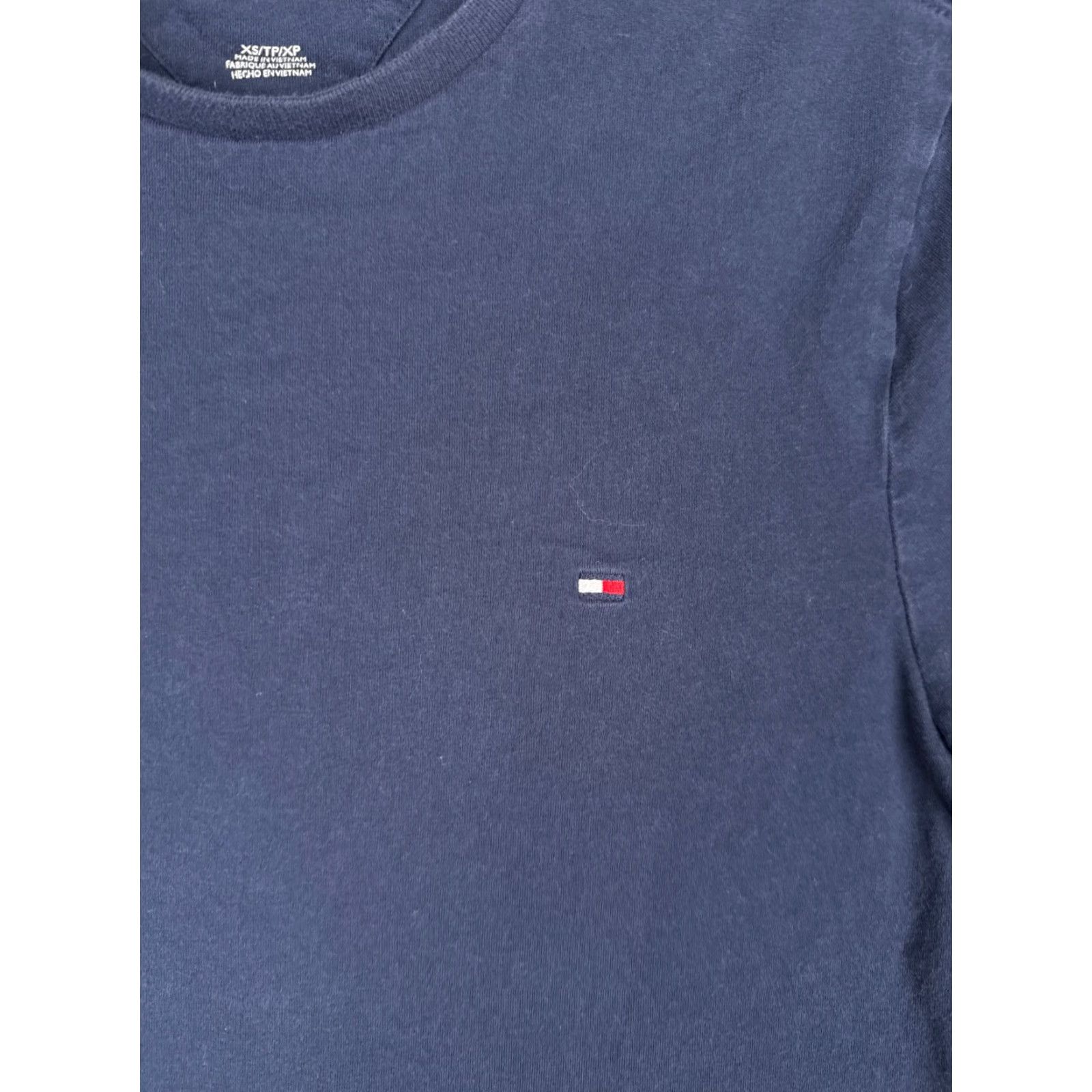 Tommy Hilfiger Tommy Hilfiger Shirt Men XS Blue Crew Neck Short Sleeve Cotton T-Shirt Logo Regular Size US XS / EU 42 / 0 - 6 Thumbnail