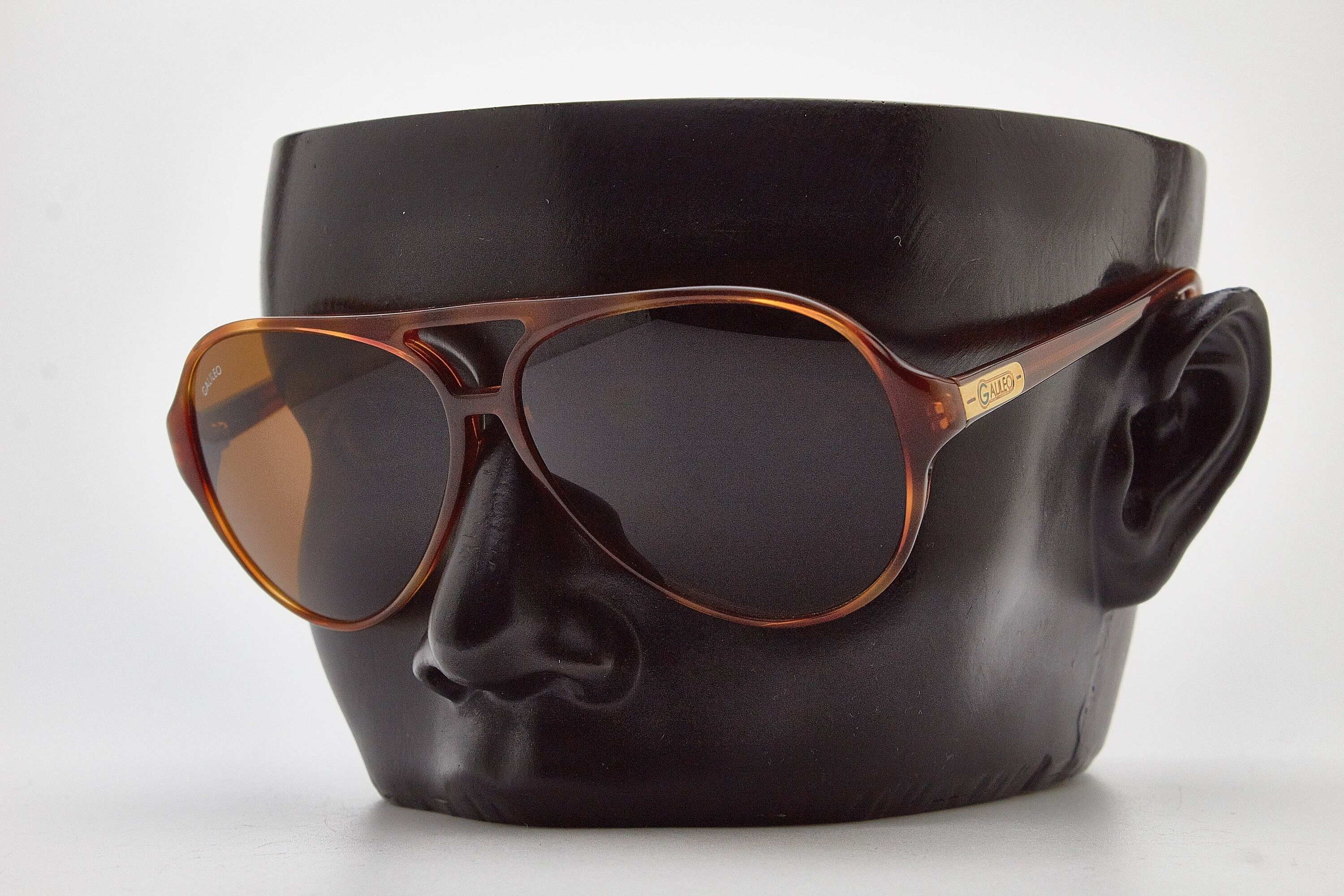 Other GALILEO vintage 80s oversized tortoise shell aviator specs Size ONE SIZE - 8 Thumbnail