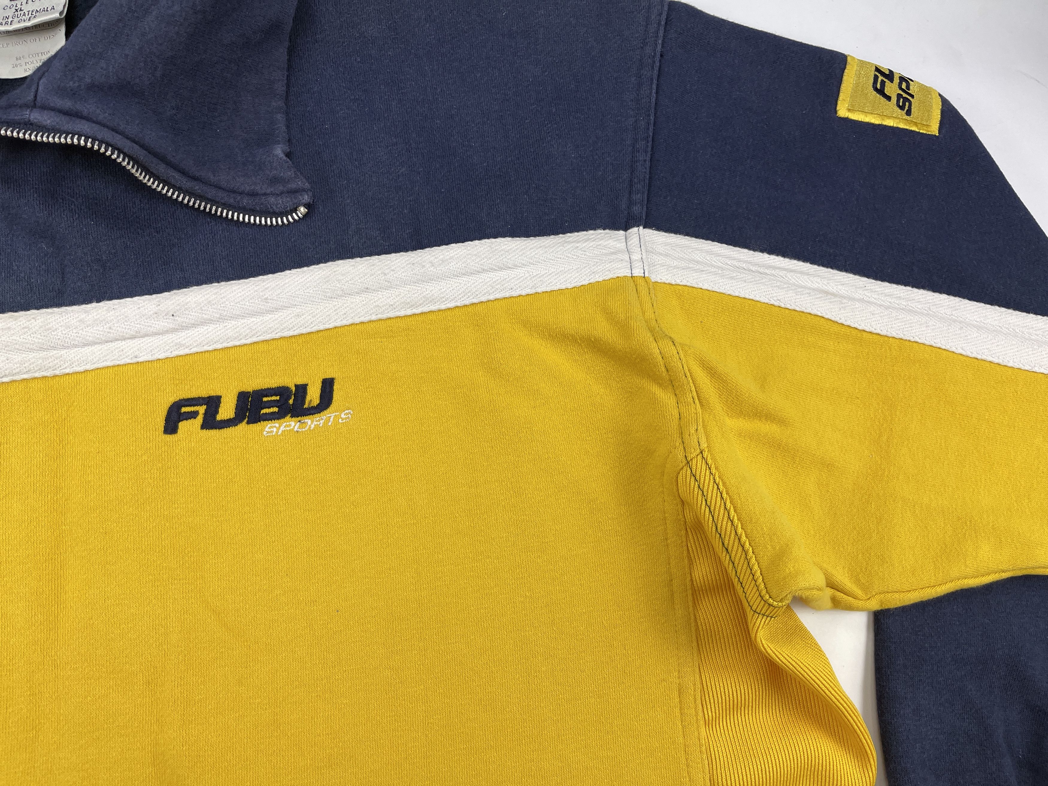 FUBU sweatshirt, vintage, 90s hip hop 1990s Y2K mens size XL