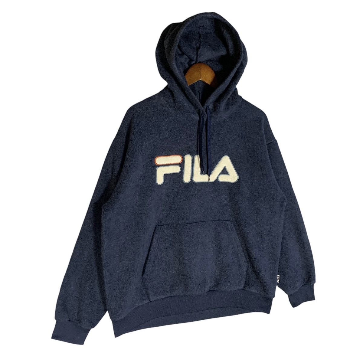 Fila × Vintage Vintage Fila Streetwear Fleece Hoodie Size M Size US M / EU 48-50 / 2 - 3 Thumbnail
