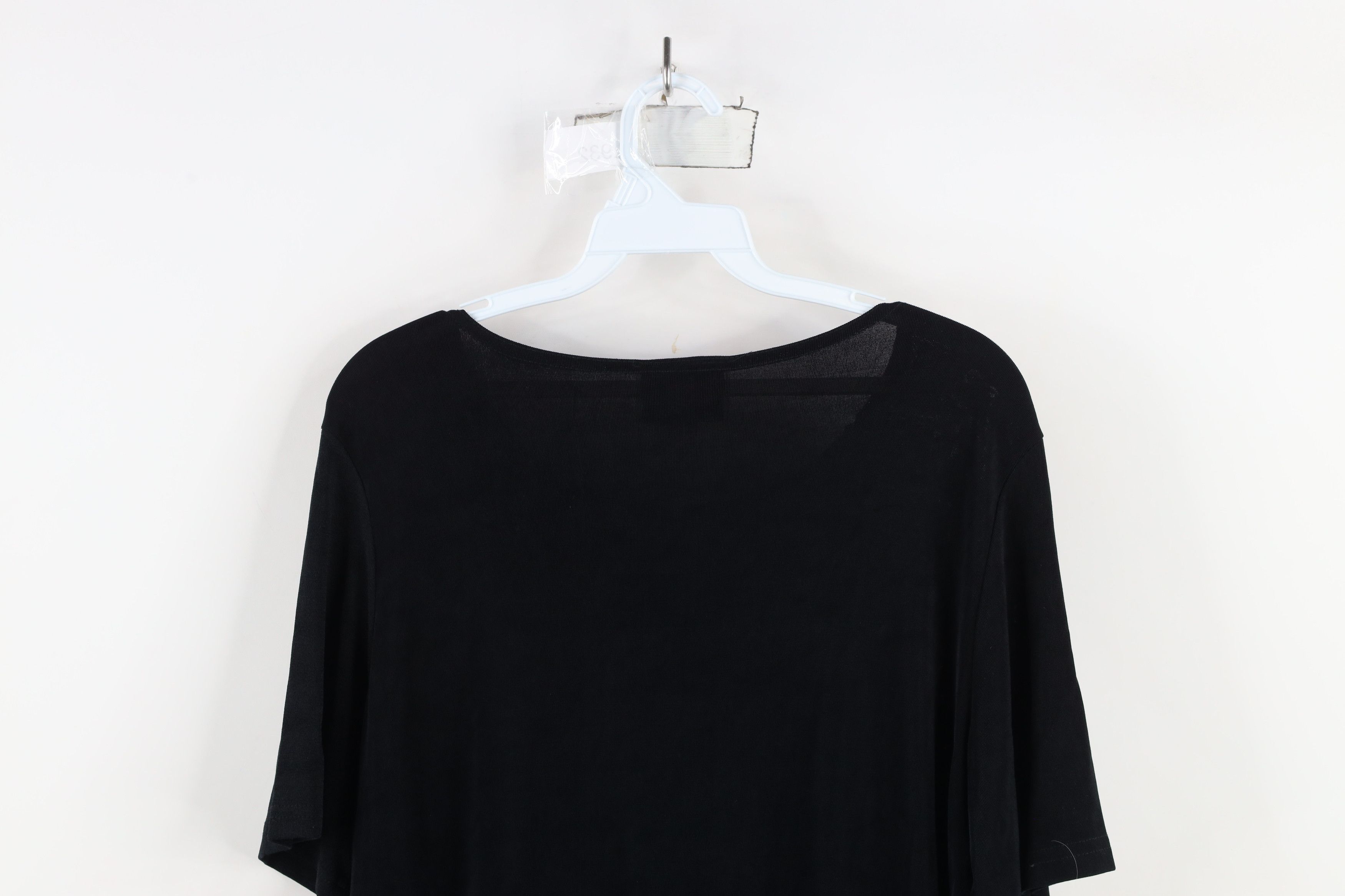 Vintage Vintage 90s Streetwear Babydoll Stretch Knit T-Shirt USA Size L / US 10 / IT 46 - 12 Thumbnail