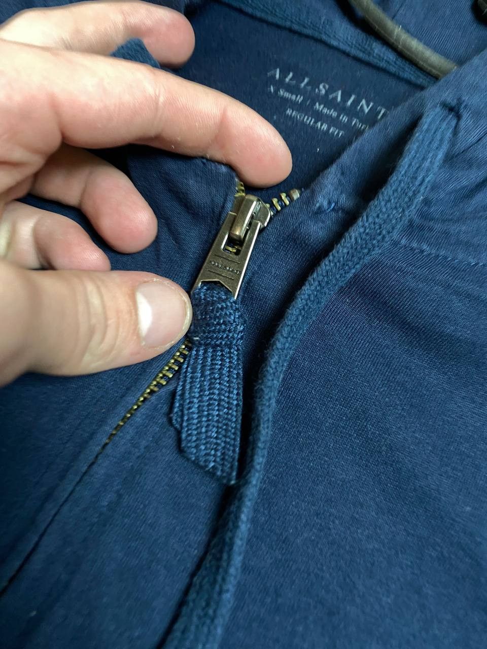 Allsaints Allsaints Zip Up Japanese Logo Y2K Hoodie Size US XS / EU 42 / 0 - 7 Thumbnail