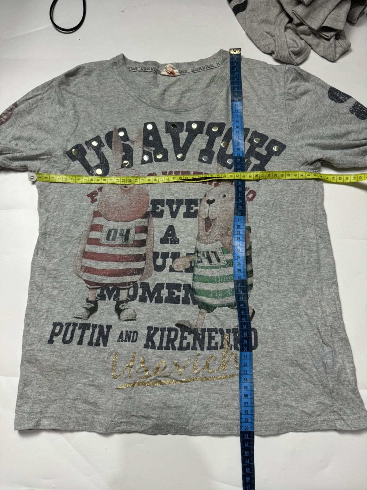 Hysteric Glamour × Japanese Brand × Vintage Japanese Usavich 2010 Mtv Long Sleeve Size US M / EU 48-50 / 2 - 9 Thumbnail