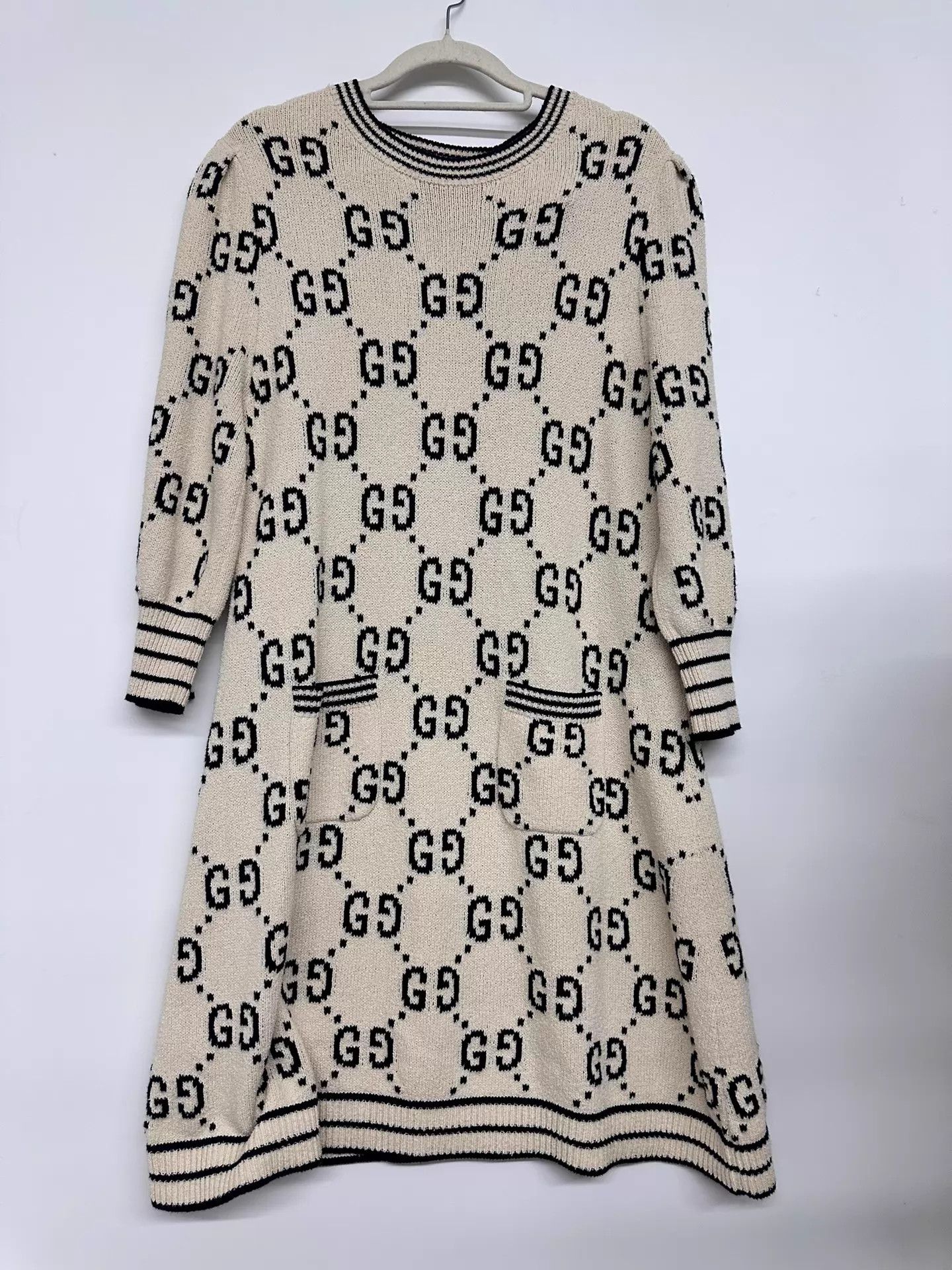 Gucci GG Knit all over print L dress