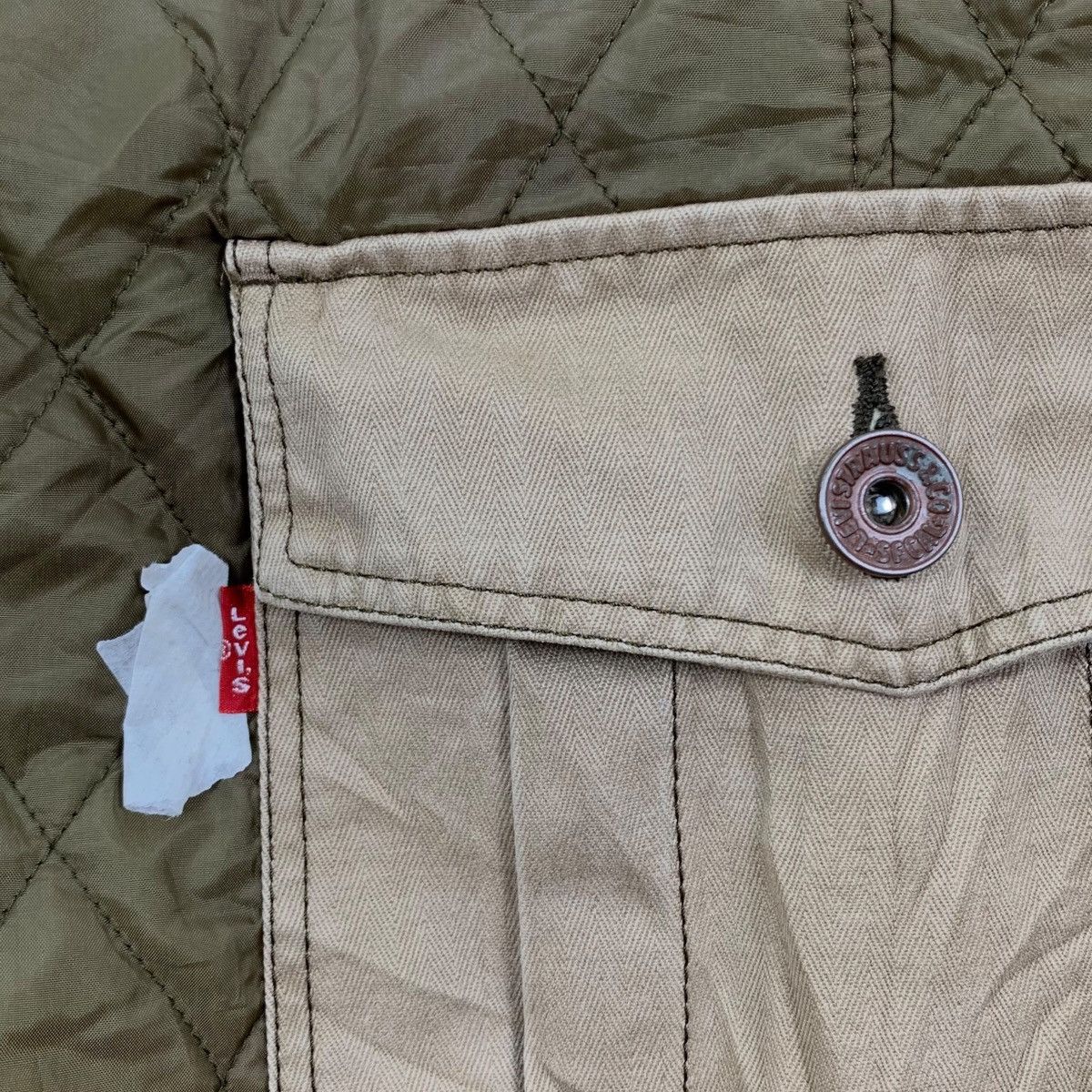 Levi's LEVIS STRAUSS & CO Quilted Furry Levi’s Jacket Size US M / EU 48-50 / 2 - 3 Thumbnail