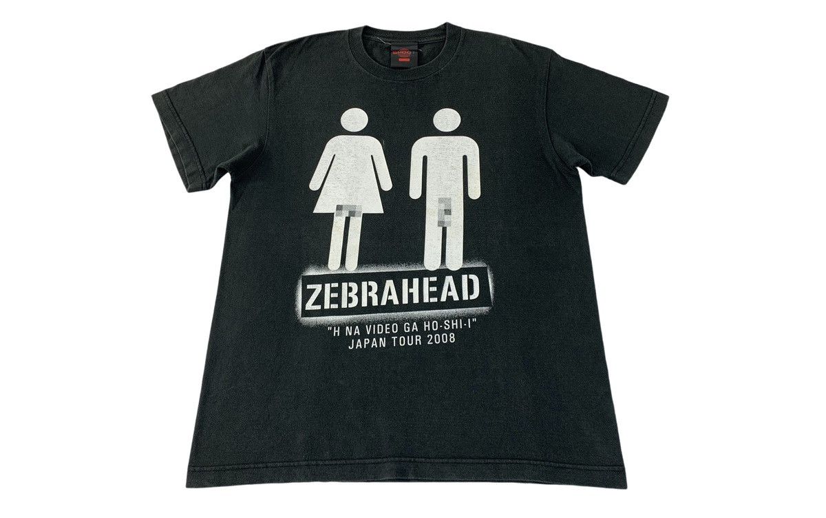 Band Tees 90s Zebrahead H Na Video Ga Ho Shi Rock Band Japan Tour 08 Size US M / EU 48-50 / 2 - 1 Thumbnail