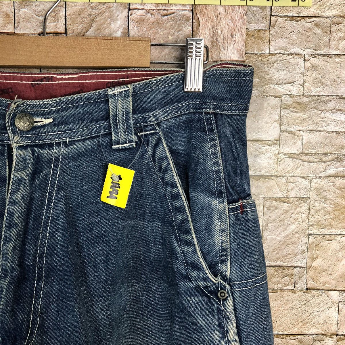 Hobo Hobo Blue Denim utility Cargo Multipocket Pants #A433 Size US 30 / EU 46 - 9 Thumbnail