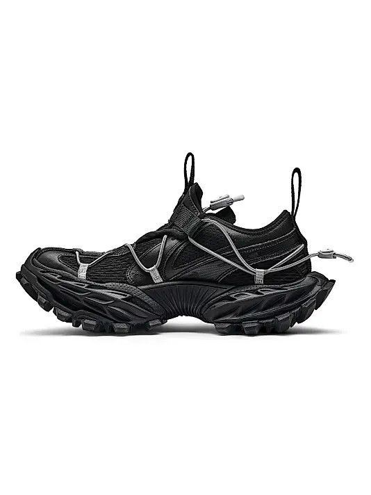 Japanese Brand os11x0226 Hike Sneakers In Black Size US 11 / EU 44 - 2 Thumbnail
