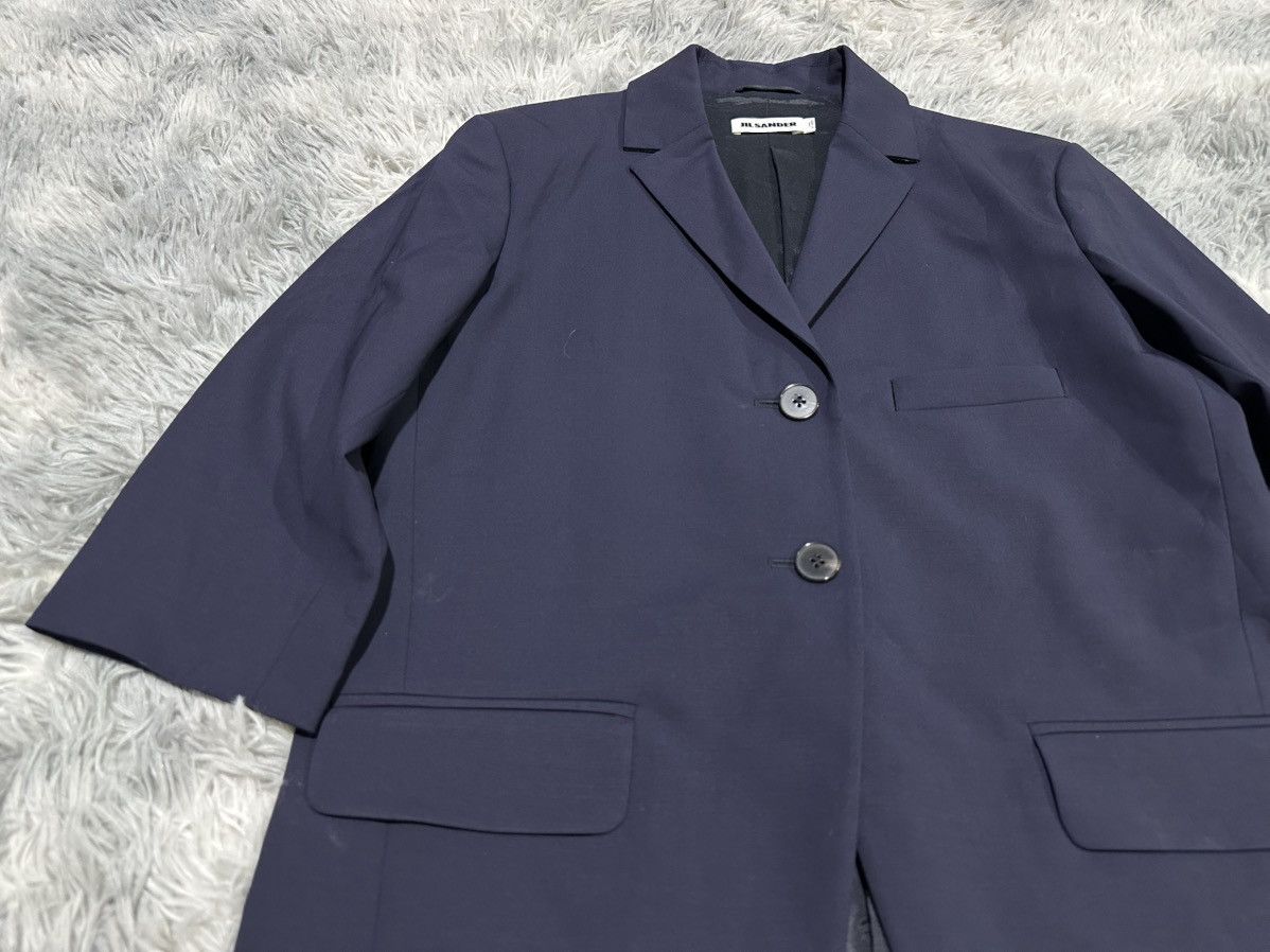 Jil Sander 🔥2015 Jill Sander Blazer Jacket Navy Size US M / EU 48-50 / 2 - 9 Thumbnail