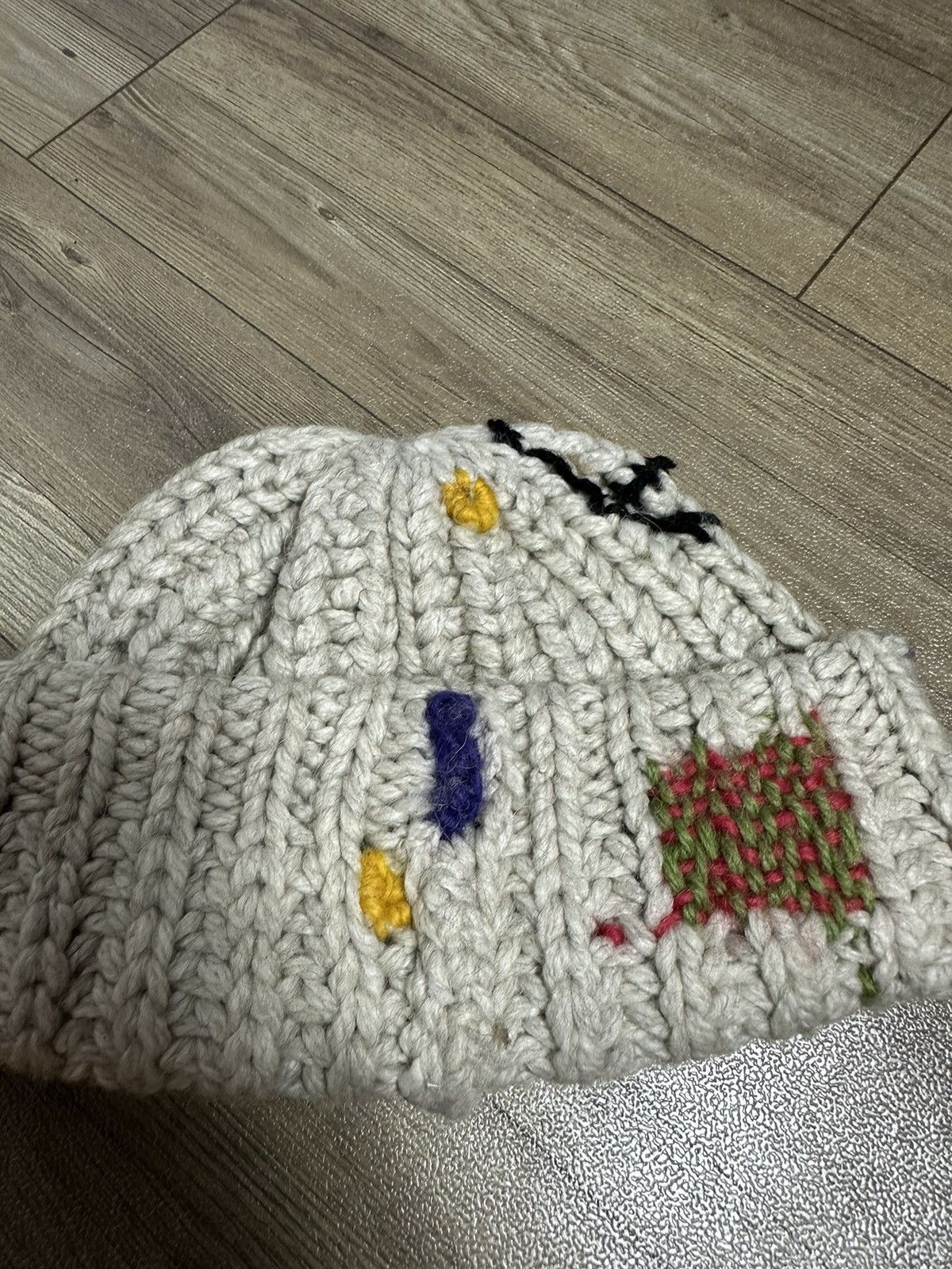 Handmade Custom Made Nice Design Art Knitted Spider Beanie Hats Size ONE SIZE - 15 Thumbnail