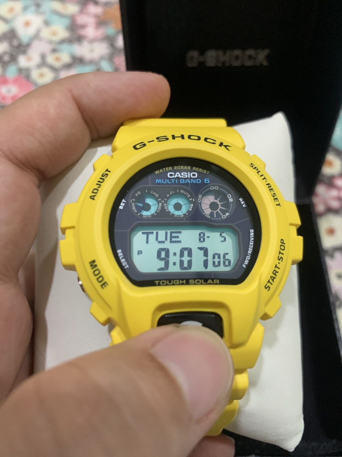 G Shock G-shock Vintage Y2K Gw6900 Tough solar Yellow 2009 Size ONE SIZE - 2 Thumbnail