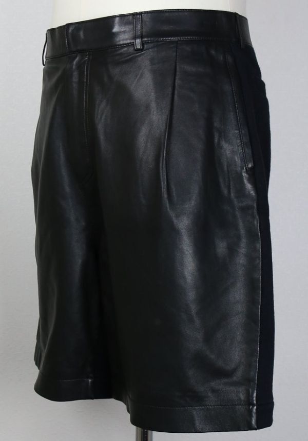 Givenchy SS13 Leather Shorts Size US 31 - 3 Thumbnail