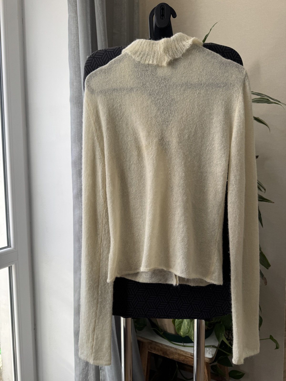 Sarah Pacini Sarah Pacini baby alpaca wool nylon lightweight cardigan swt Size ONE SIZE - 12 Thumbnail
