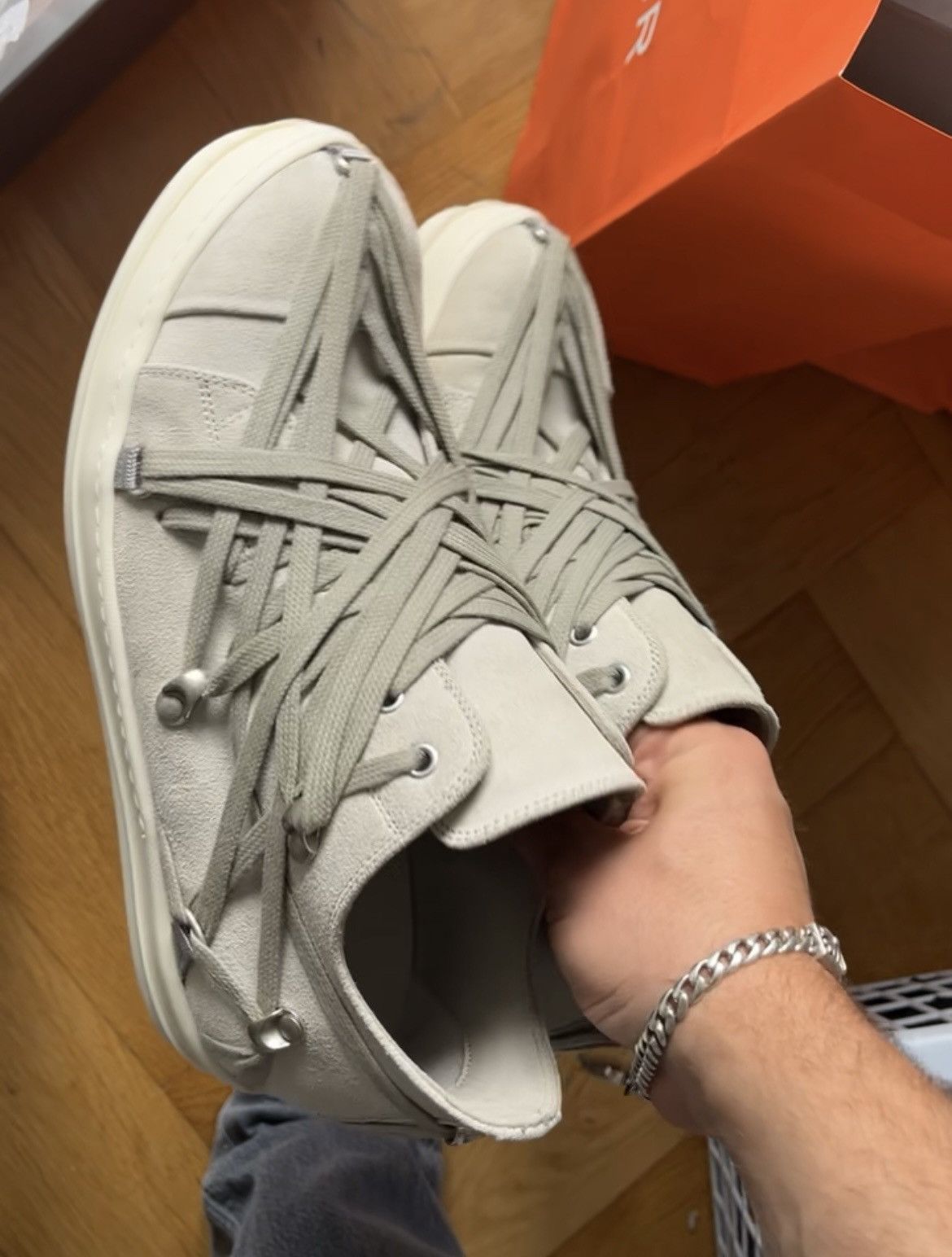 Rick Owens Rick Owens Megalace Ramones/Sneaker US10 Size US 10 / EU 43 - 8 Thumbnail