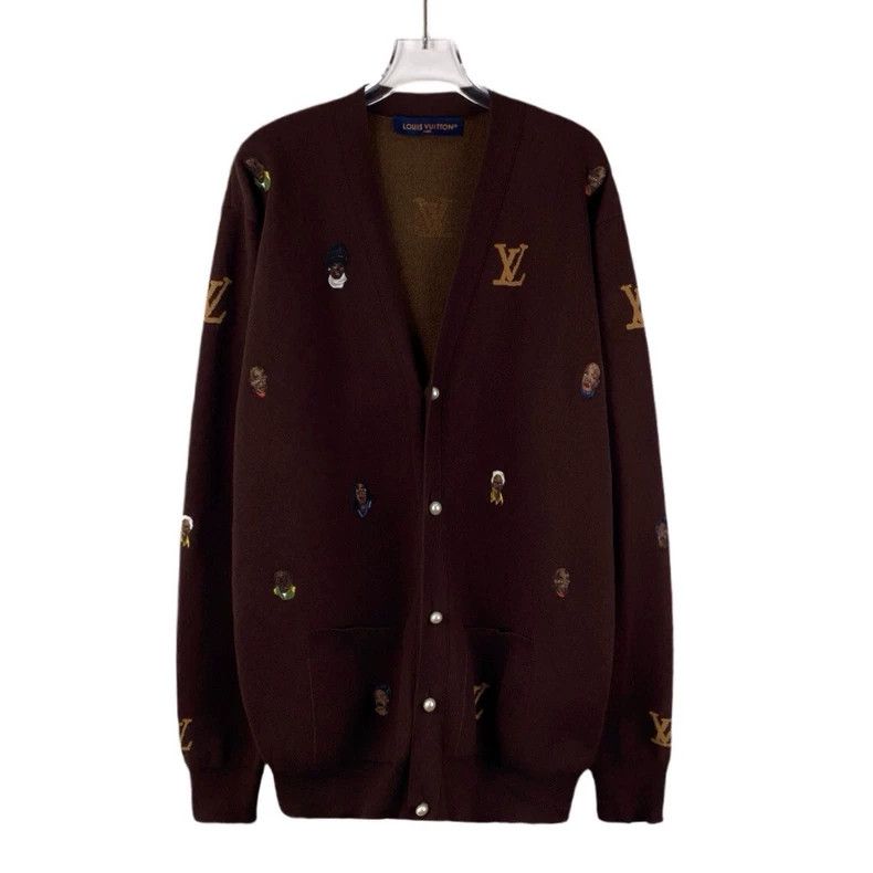 Louis Vuitton Louis Vuitton 24 Fei-Dong co-branded dark brown logo intar Size US XXL / EU 58 / 5 - 1 Thumbnail