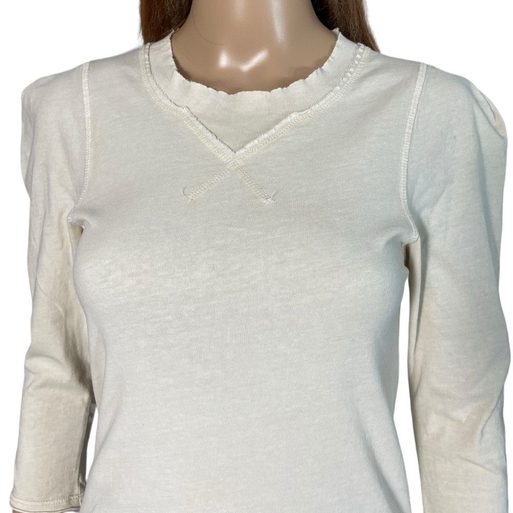 Free People New Free People Oatmeal Clover Top Size XS Size XS / US 0-2 / IT 36-38 - 3 Thumbnail