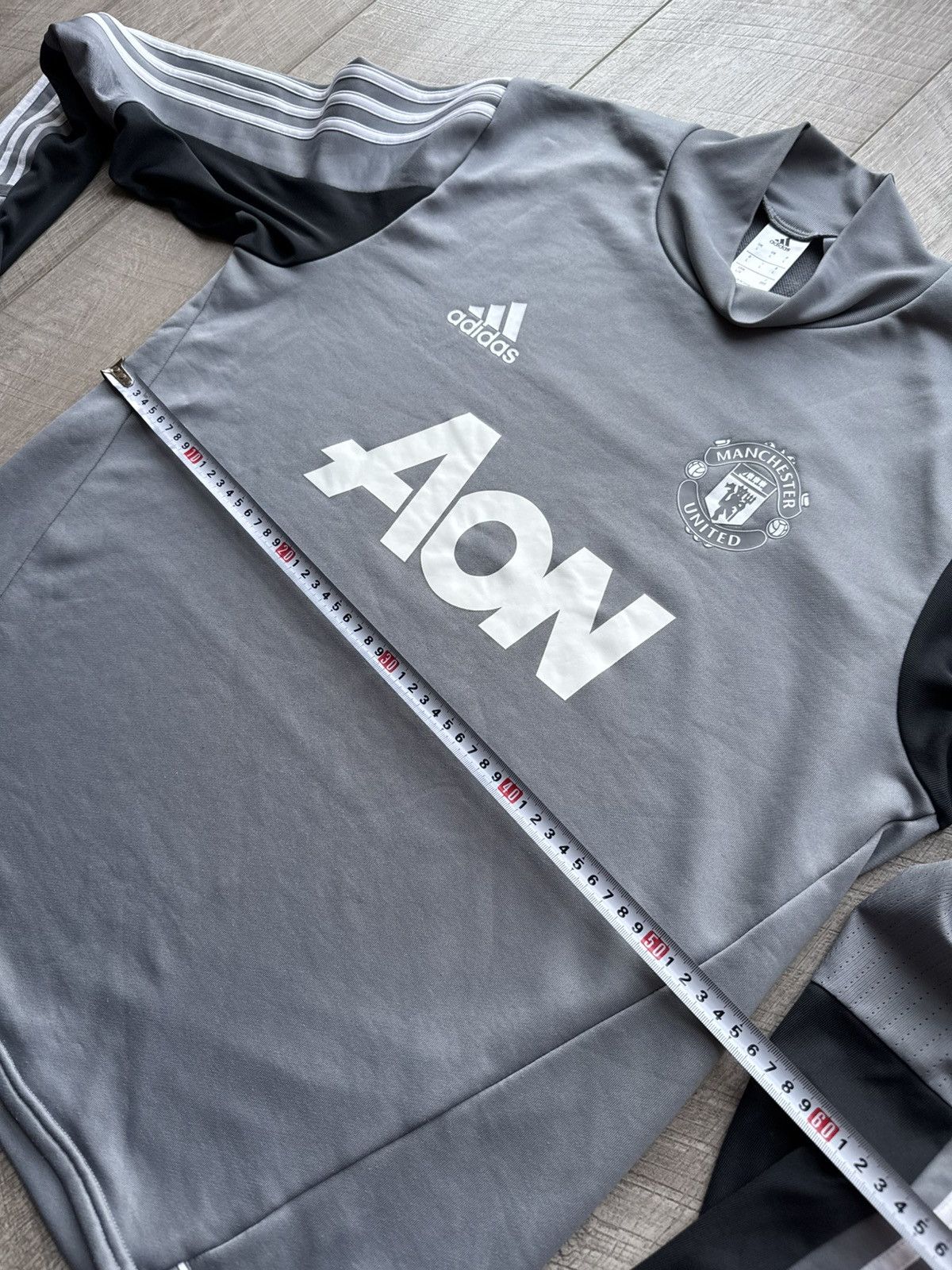 Adidas Adidas Manchester United Long Sleeve Soccer Jersey T-Shirt Size US L / EU 52-54 / 3 - 7 Thumbnail