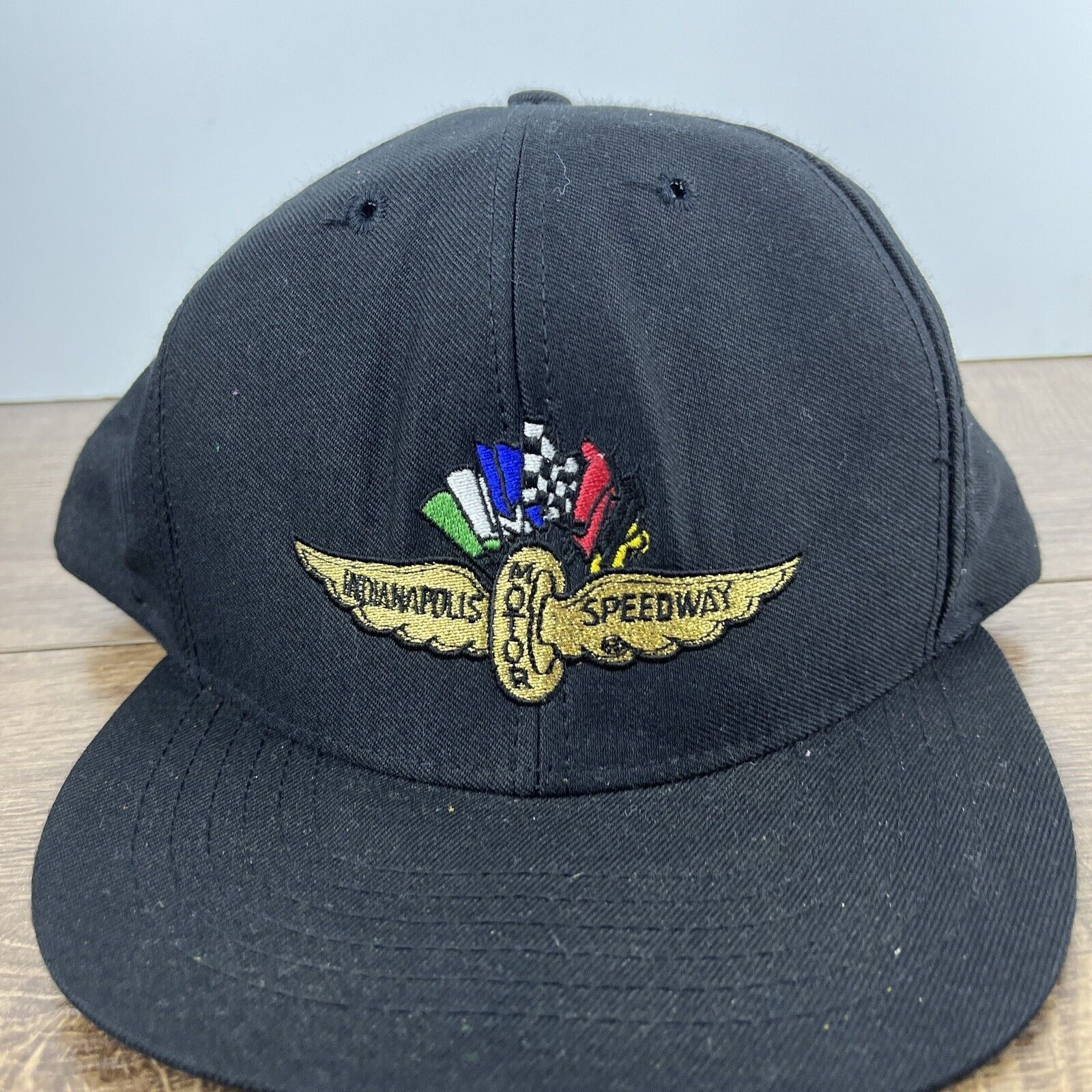 Other Indianapolis Motor Speedway Black Hat Snapback Adjustable Ad Size ONE SIZE - 5 Thumbnail