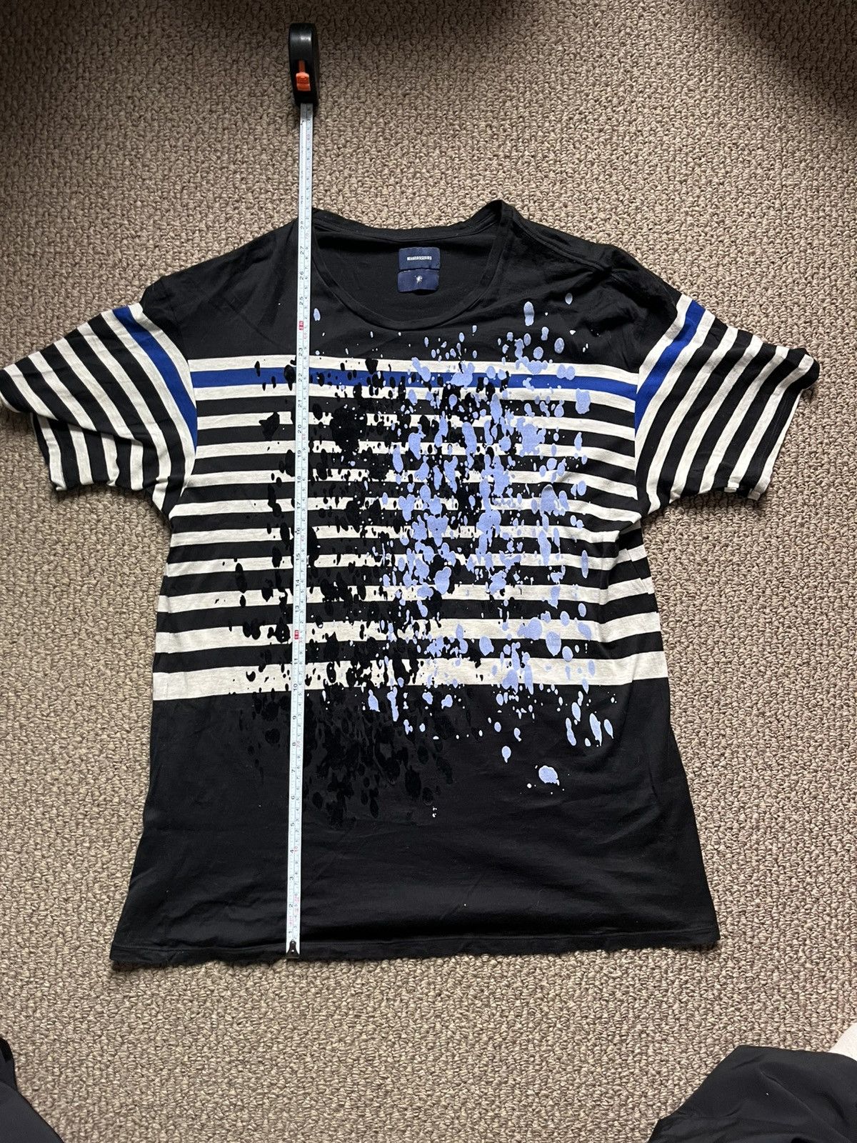 Maison MIHARA YASUHIRO Mihara YASUHIRO Paint Splatter Tee Size US M / EU 48-50 / 2 - 1 Thumbnail