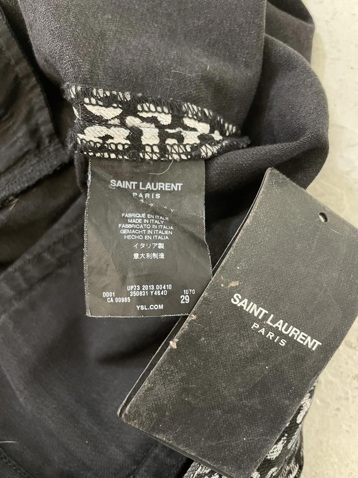 Saint Laurent Paris saint laurent Paris 2013 zebra demin Size US 30 / EU 46 - 4 Thumbnail