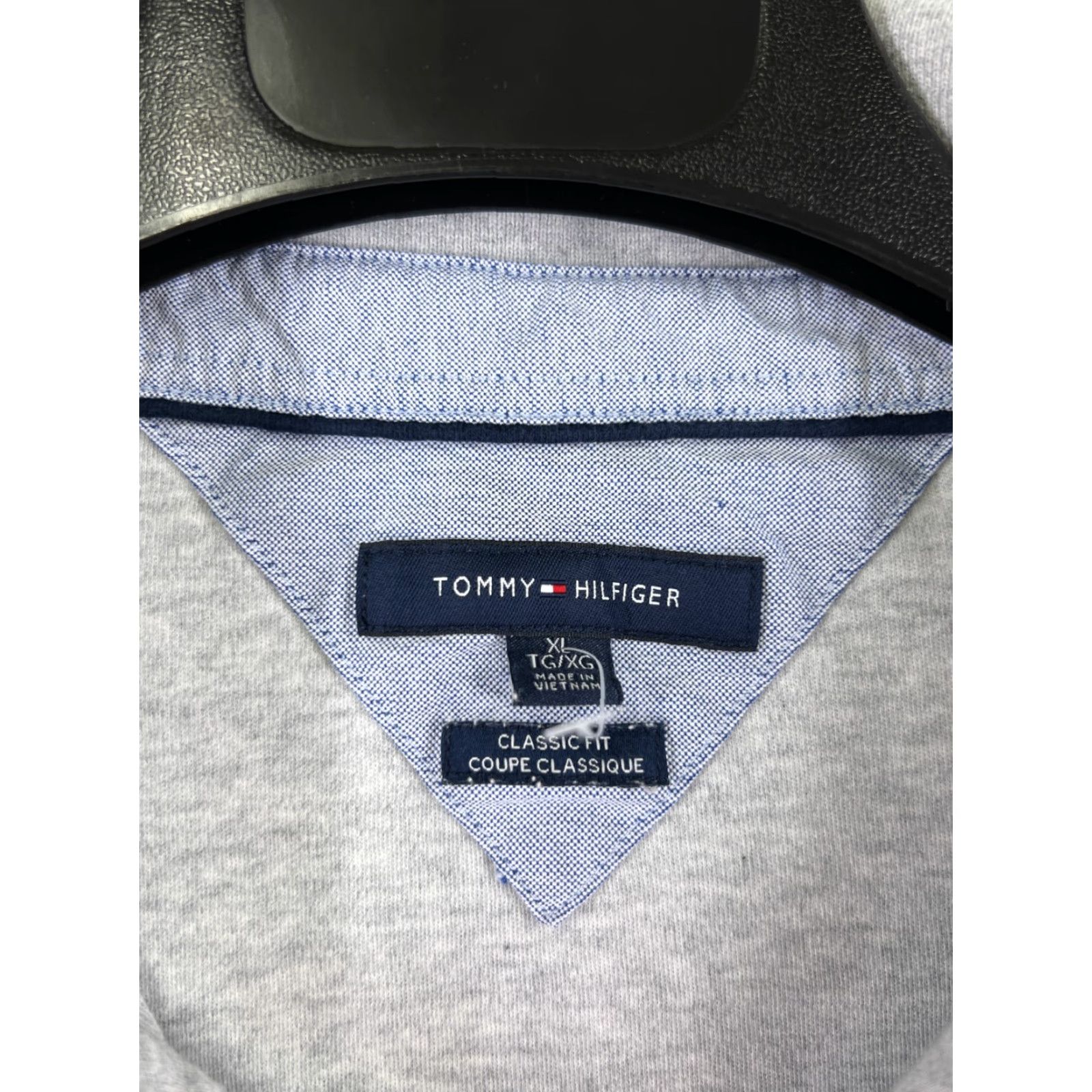 Tommy Hilfiger VINTAGE Tommy Hilfiger Polo Shirt Men’s XL Gray 100% Cotton Short Sleeve Button Kollar Collared Knit Jersey Logo Embroidered Brand: Tommy Hilfiger Size US XL / EU 56 / 4 - 7 Thumbnail