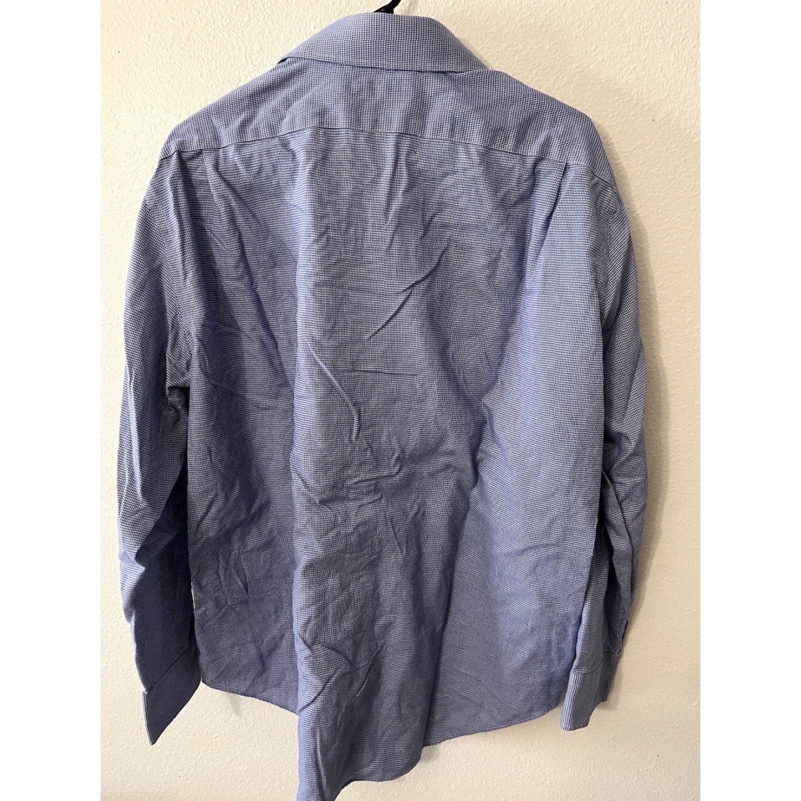 Ralph Lauren Lauren Ralph Lauren Men Classic Fit Button-Down Non-Iron Blue Shirt 17.5-34/35 Long Sleeve Mens Size US XL / EU 56 / 4 - 2 Thumbnail