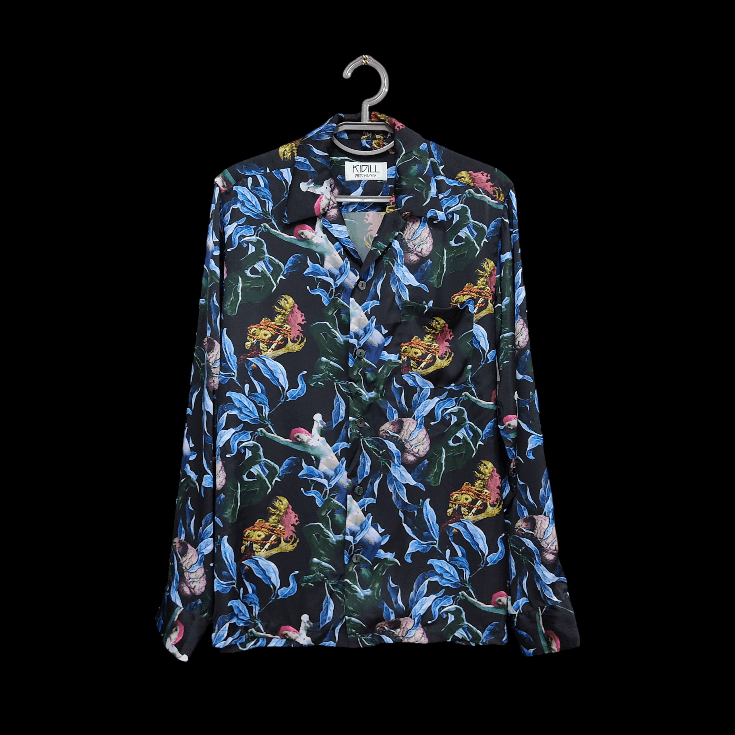 KIDILL KIDILL Archives Batalian Zombie Skulls Aloha LS Shirts Size US L / EU 52-54 / 3 - 1 Thumbnail