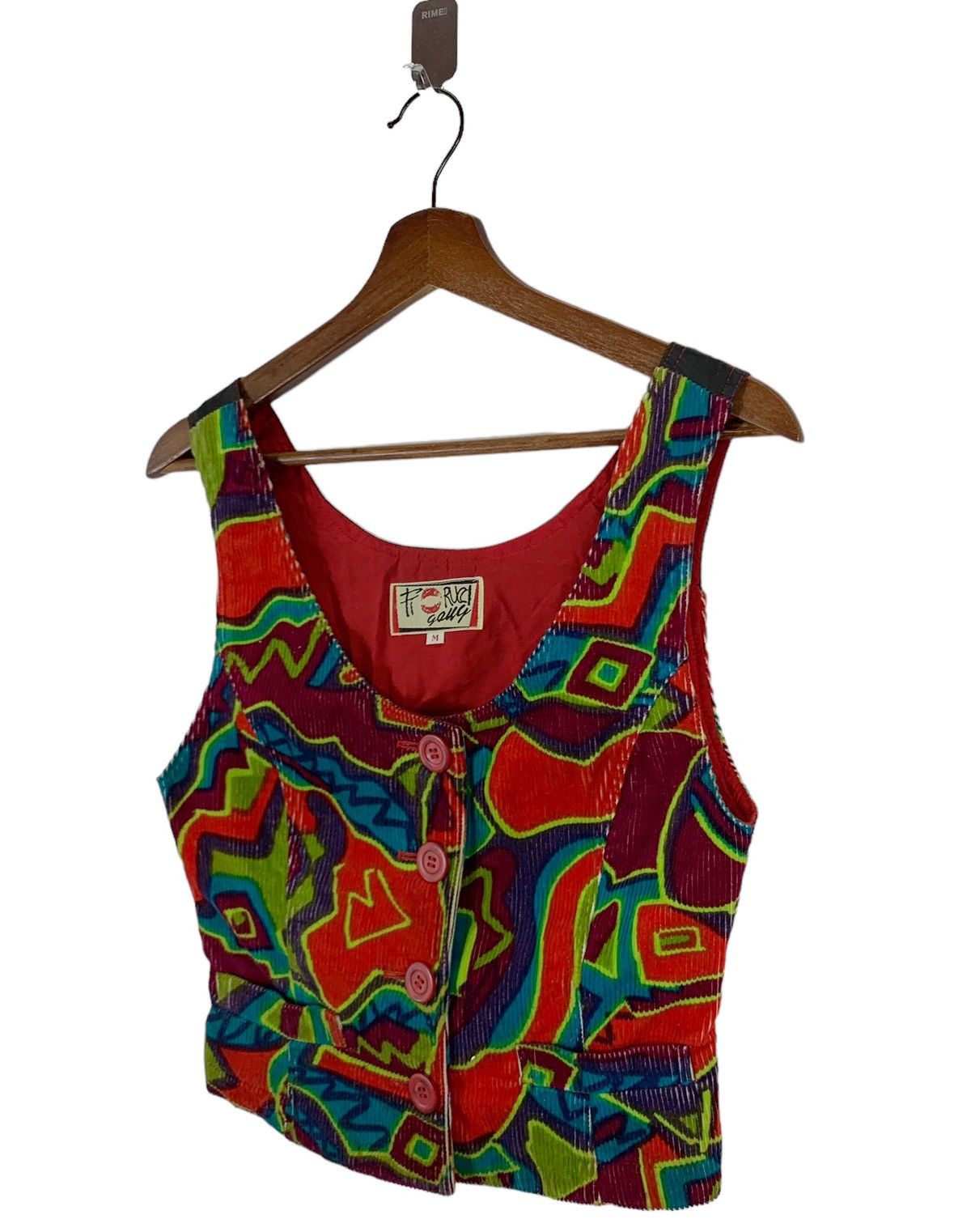 Designer × Fiorucci VINTAGE DESIGNER FIORUCCI ITALY WOMEN DRESS Size M / US 6-8 / IT 42-44 - 2 Thumbnail